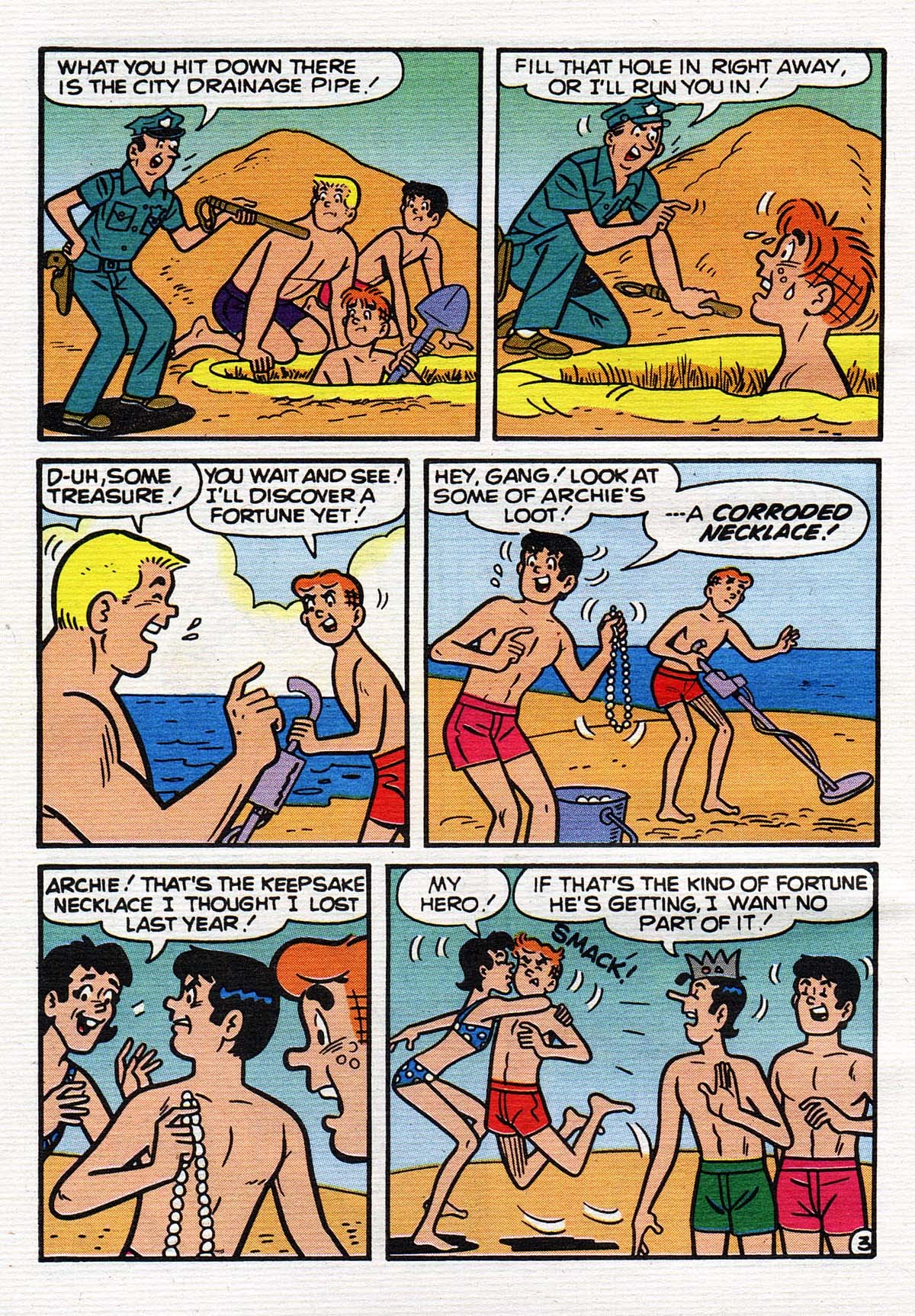 Read online Archie's Double Digest Magazine comic -  Issue #154 - 56