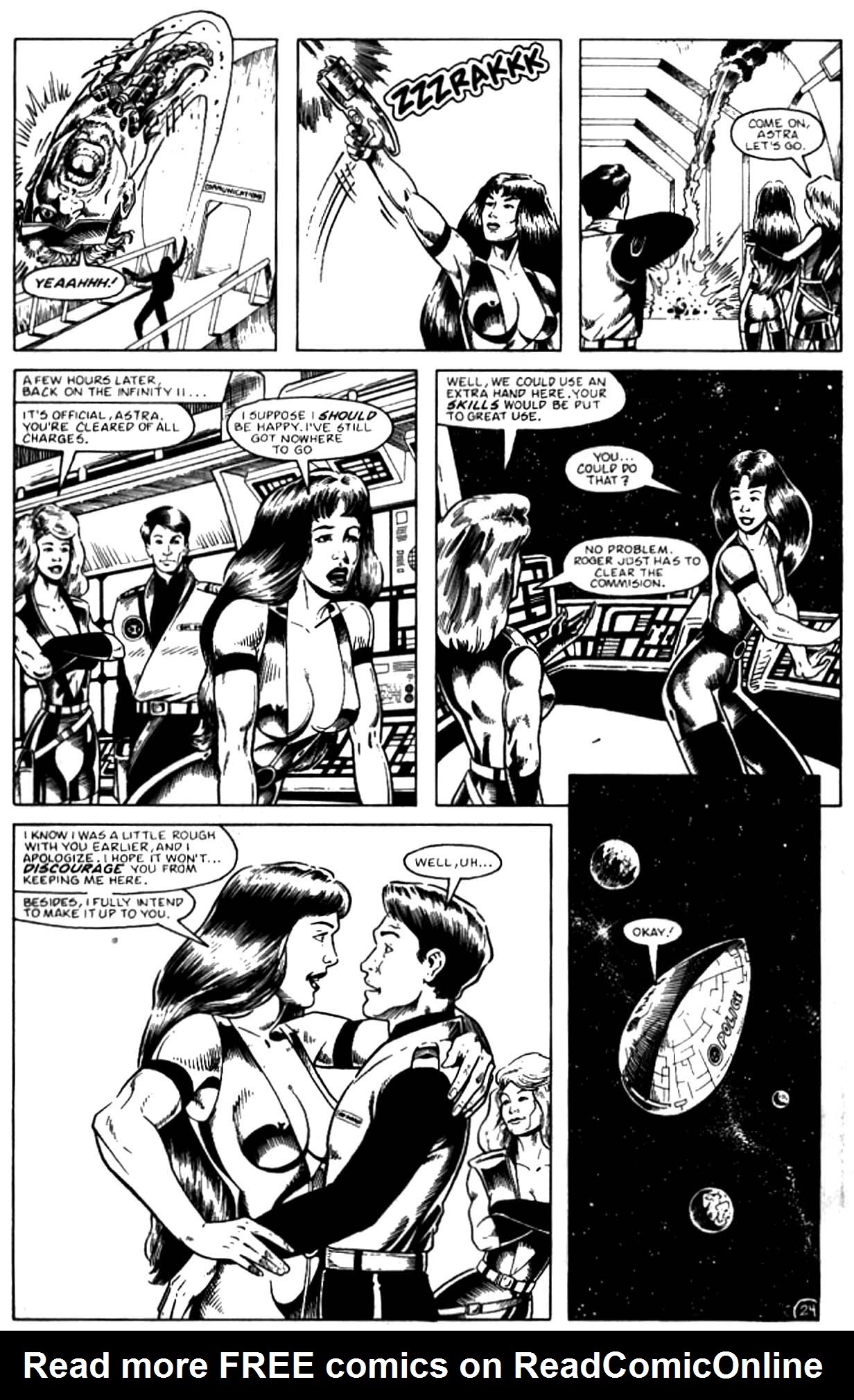 Read online Galaxina comic -  Issue #3 - 27