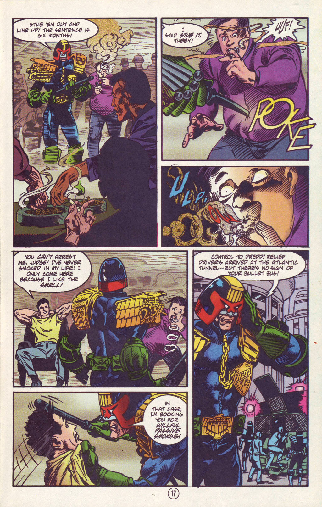 Read online Judge Dredd: Legends of the Law comic -  Issue #1 - 17