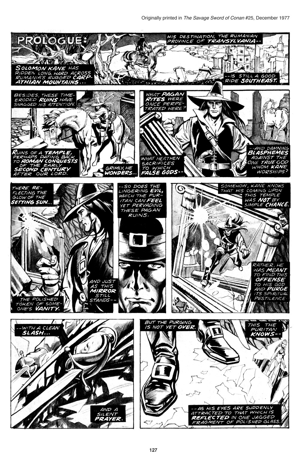 Read online The Saga of Solomon Kane comic -  Issue # TPB - 127