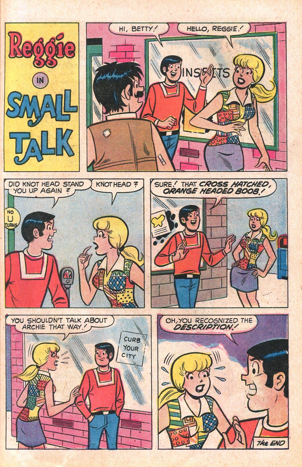 Read online Reggie's Wise Guy Jokes comic -  Issue #7 - 19