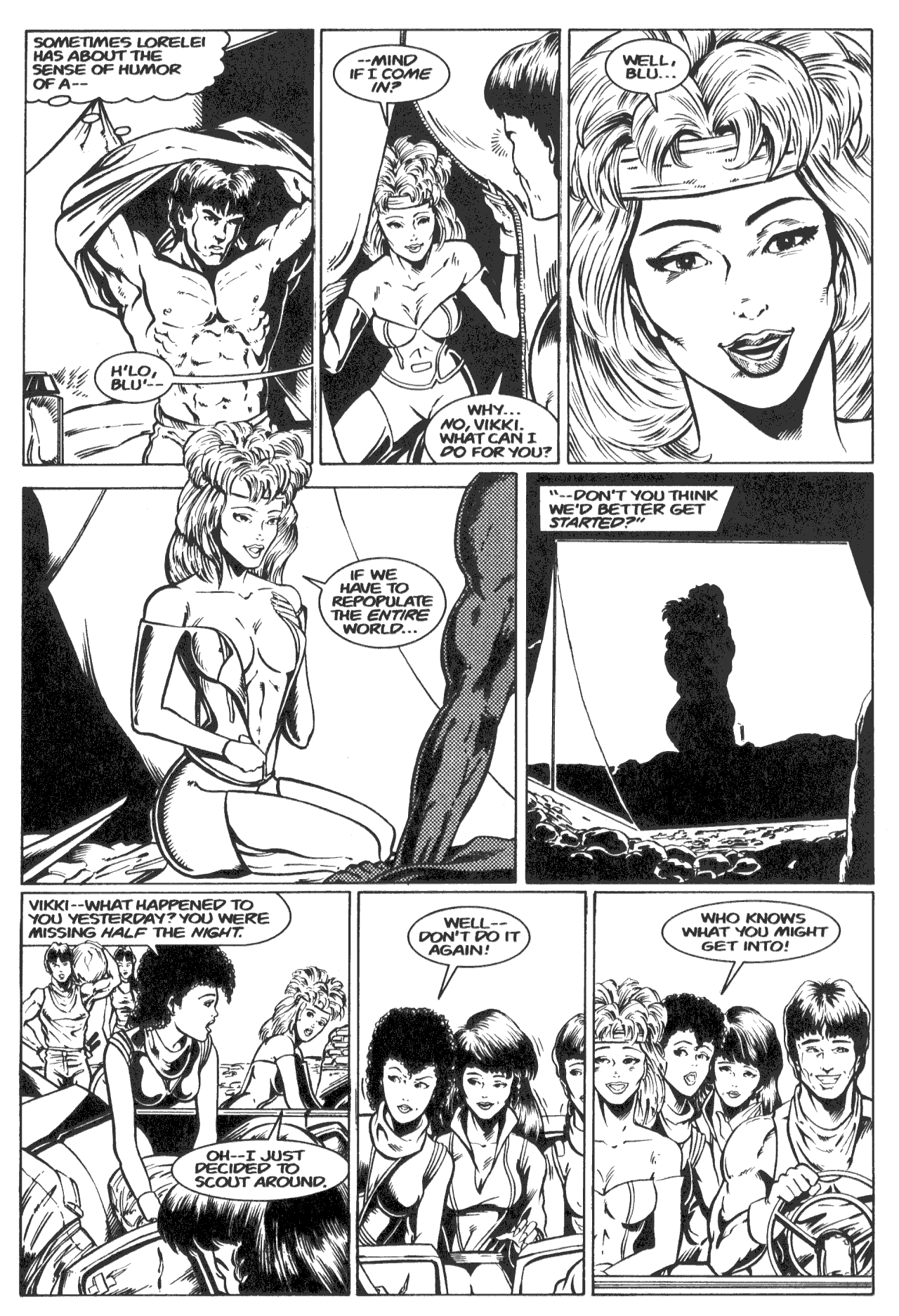 Read online Ex-Mutants (1986) comic -  Issue #1 - 34