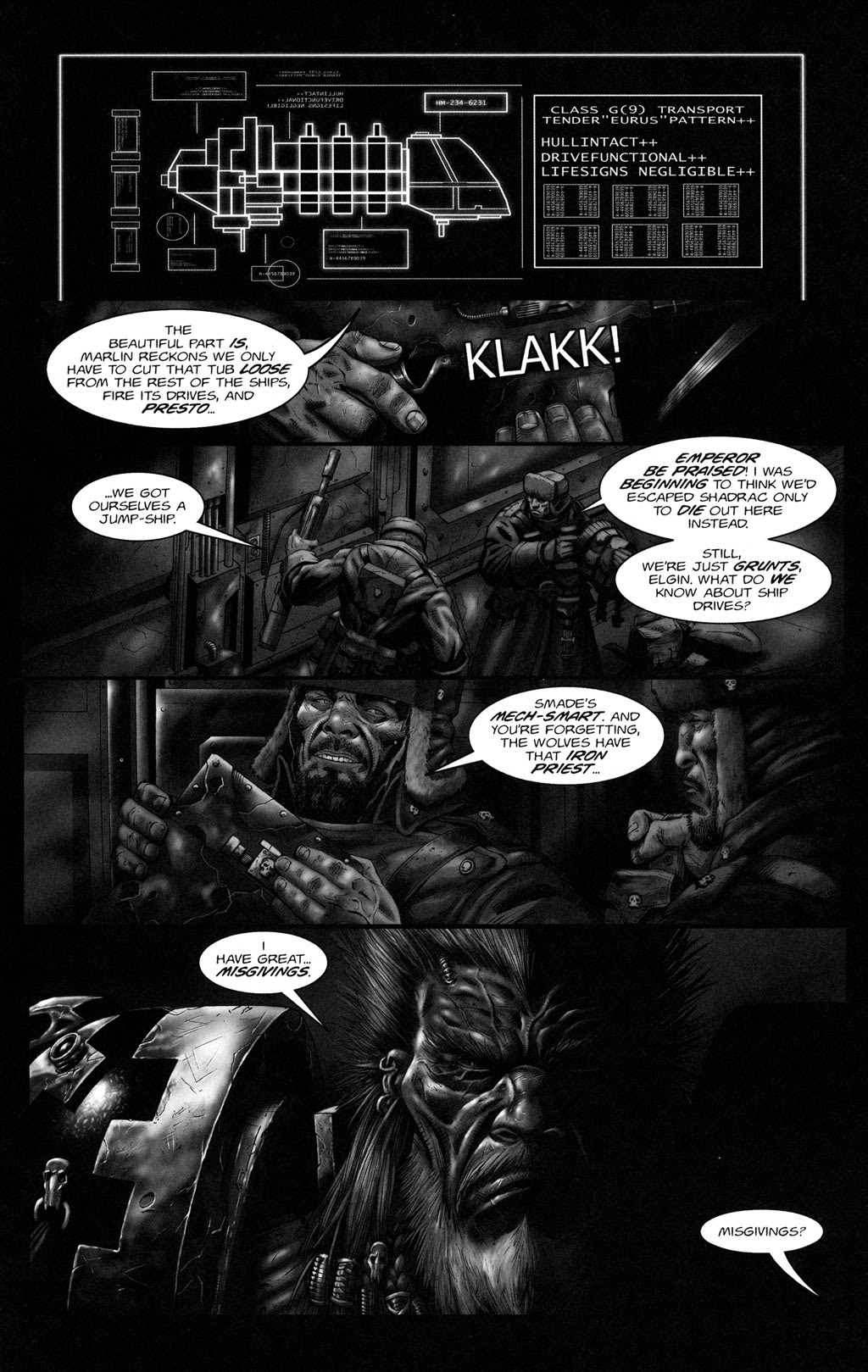 Read online Warhammer 40,000: Lone Wolves comic -  Issue # TPB - 71