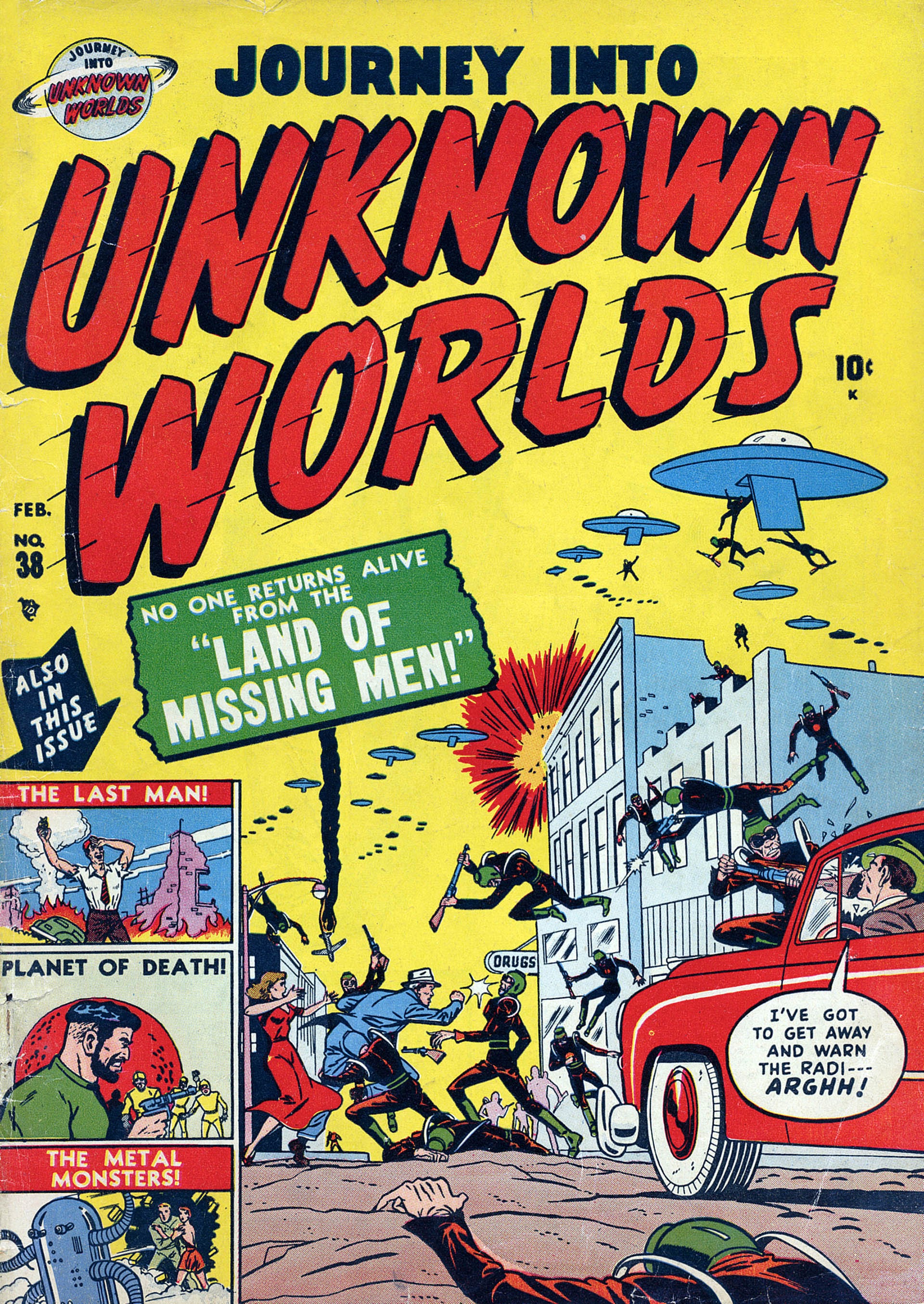 Read online Journey Into Unknown Worlds (1950) comic -  Issue #38 - 1