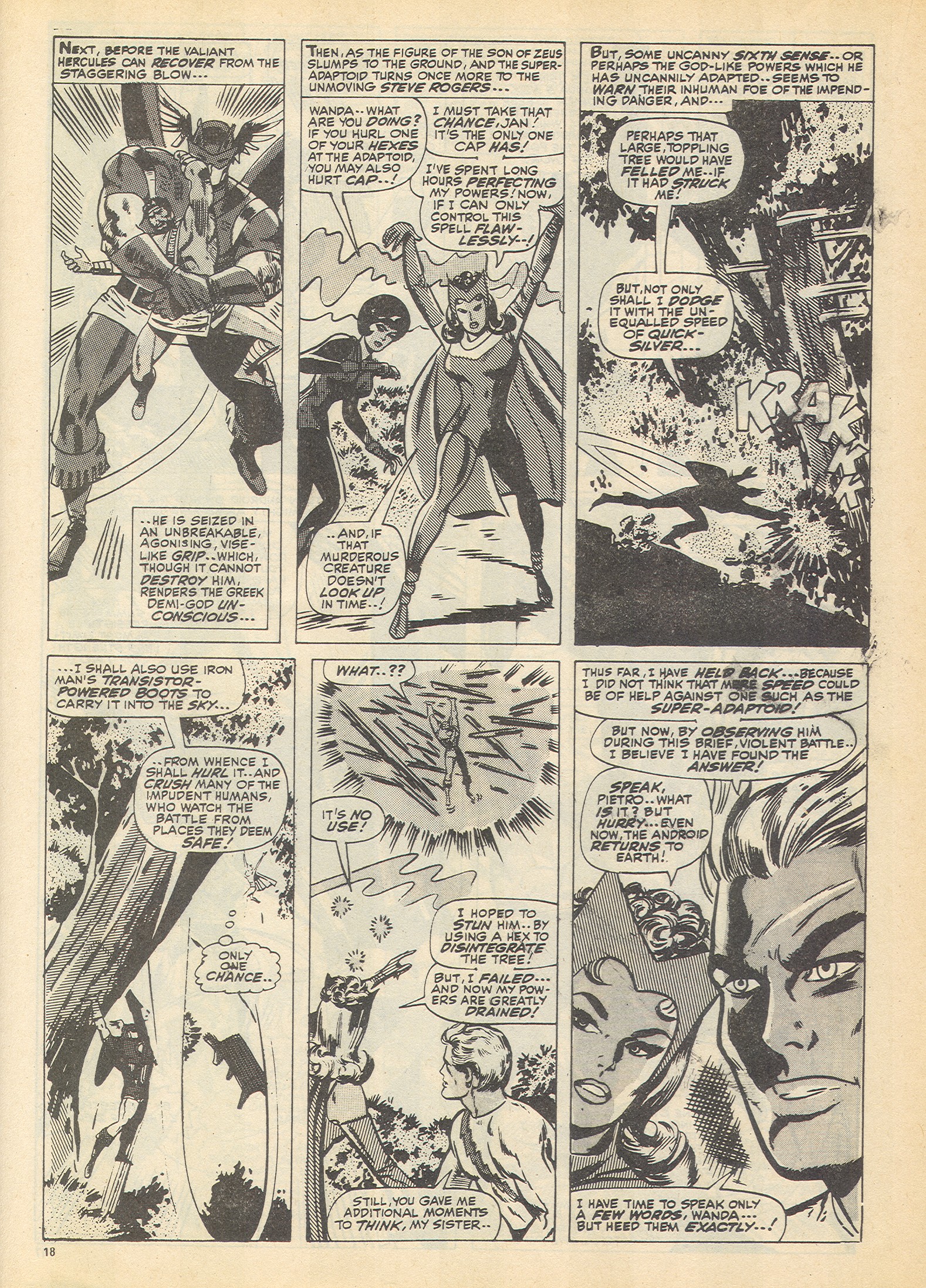 Read online The Avengers (1973) comic -  Issue #57 - 18