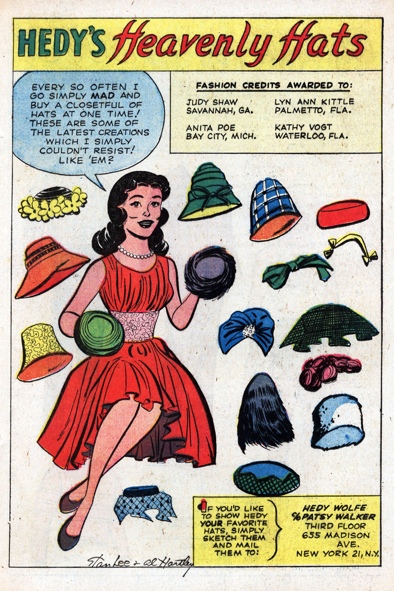 Read online Patsy Walker comic -  Issue #99 - 17