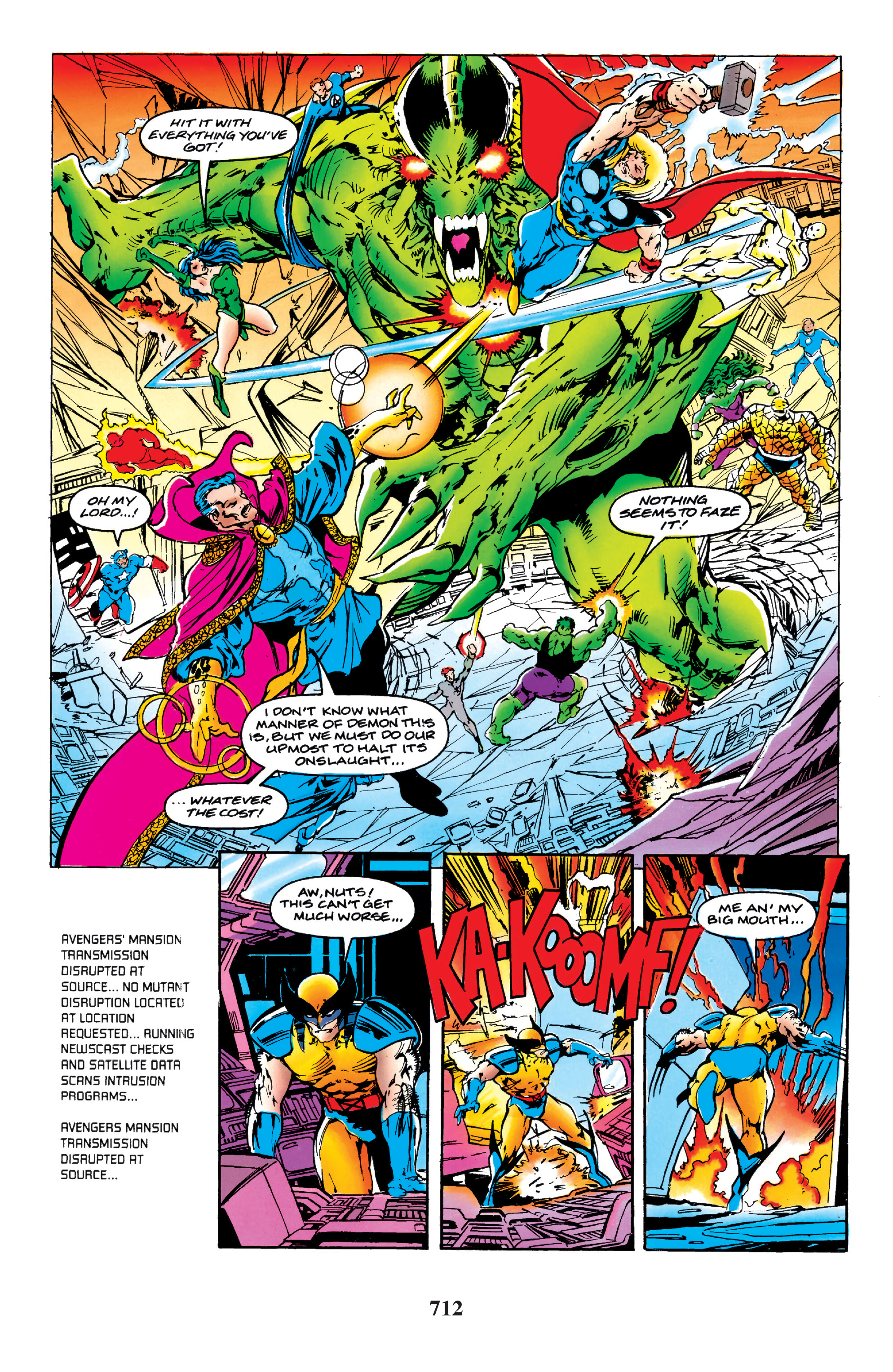 Read online Knights of Pendragon Omnibus comic -  Issue # TPB (Part 7) - 100