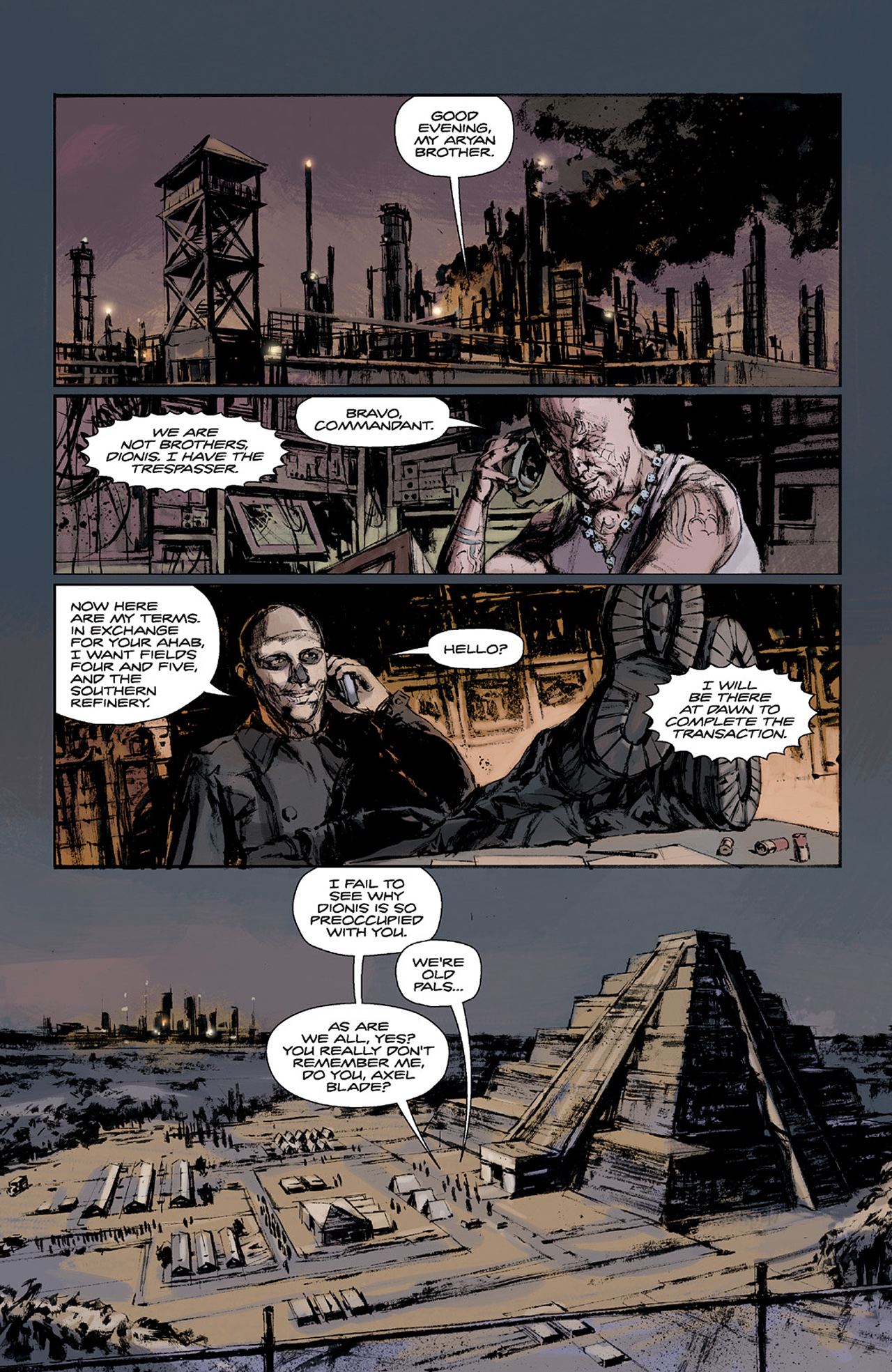Read online Exile to Babylon comic -  Issue #3 - 8
