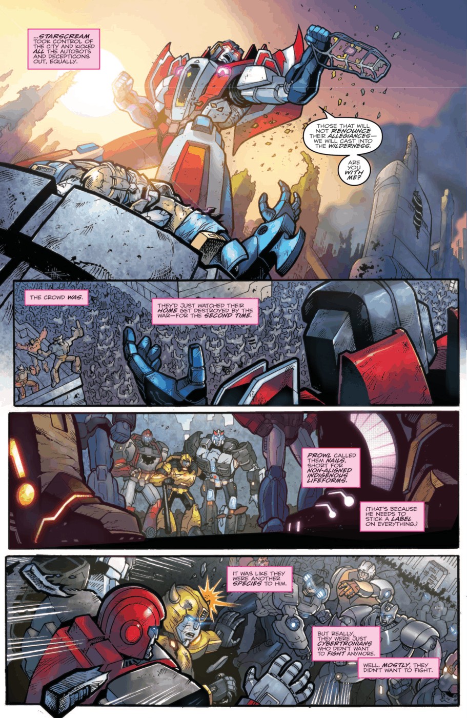 Read online Transformers: Robots In Disguise (2012) comic -  Issue #18 - 5