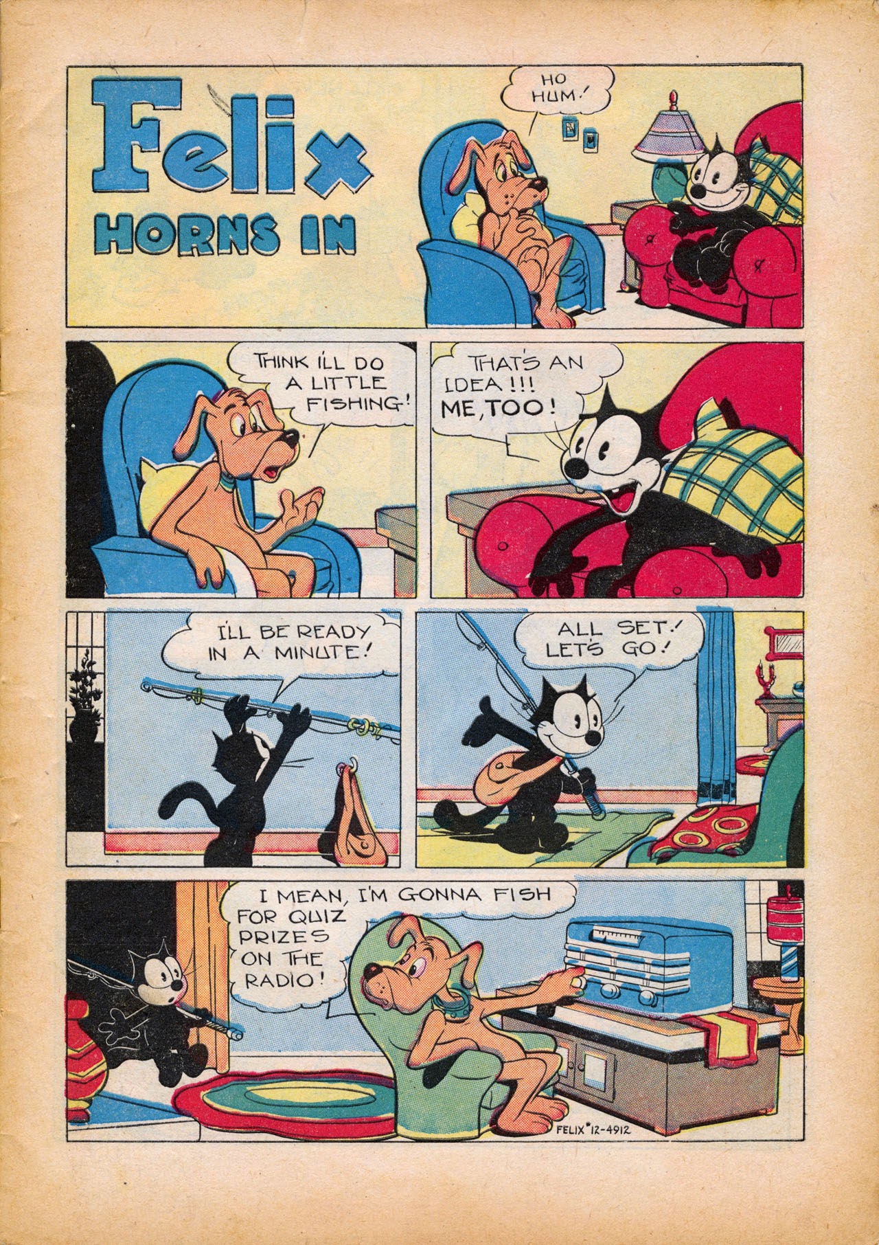 Read online Felix the Cat (1948) comic -  Issue #12 - 3