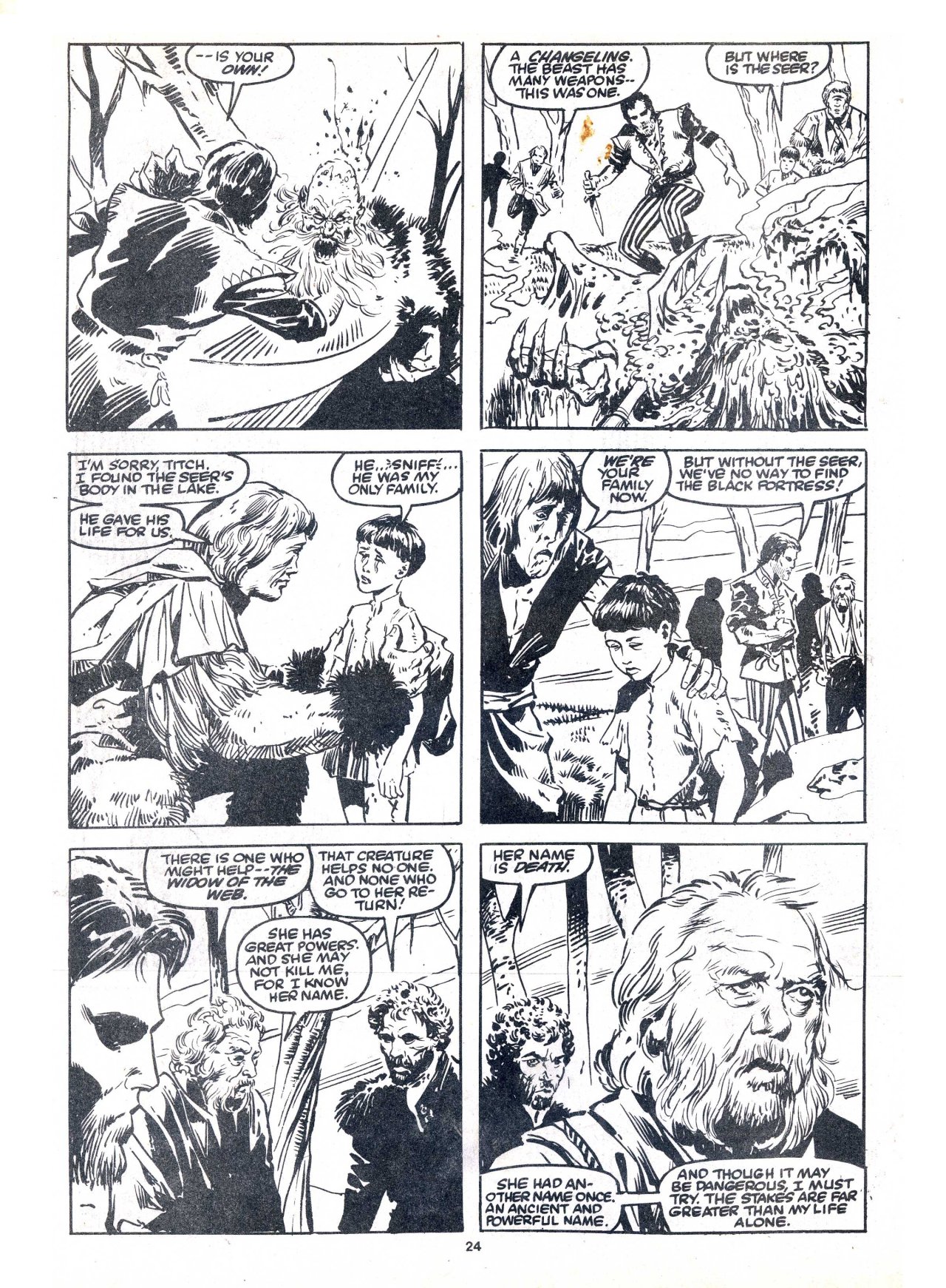 Read online Return of the Jedi comic -  Issue #58 - 24