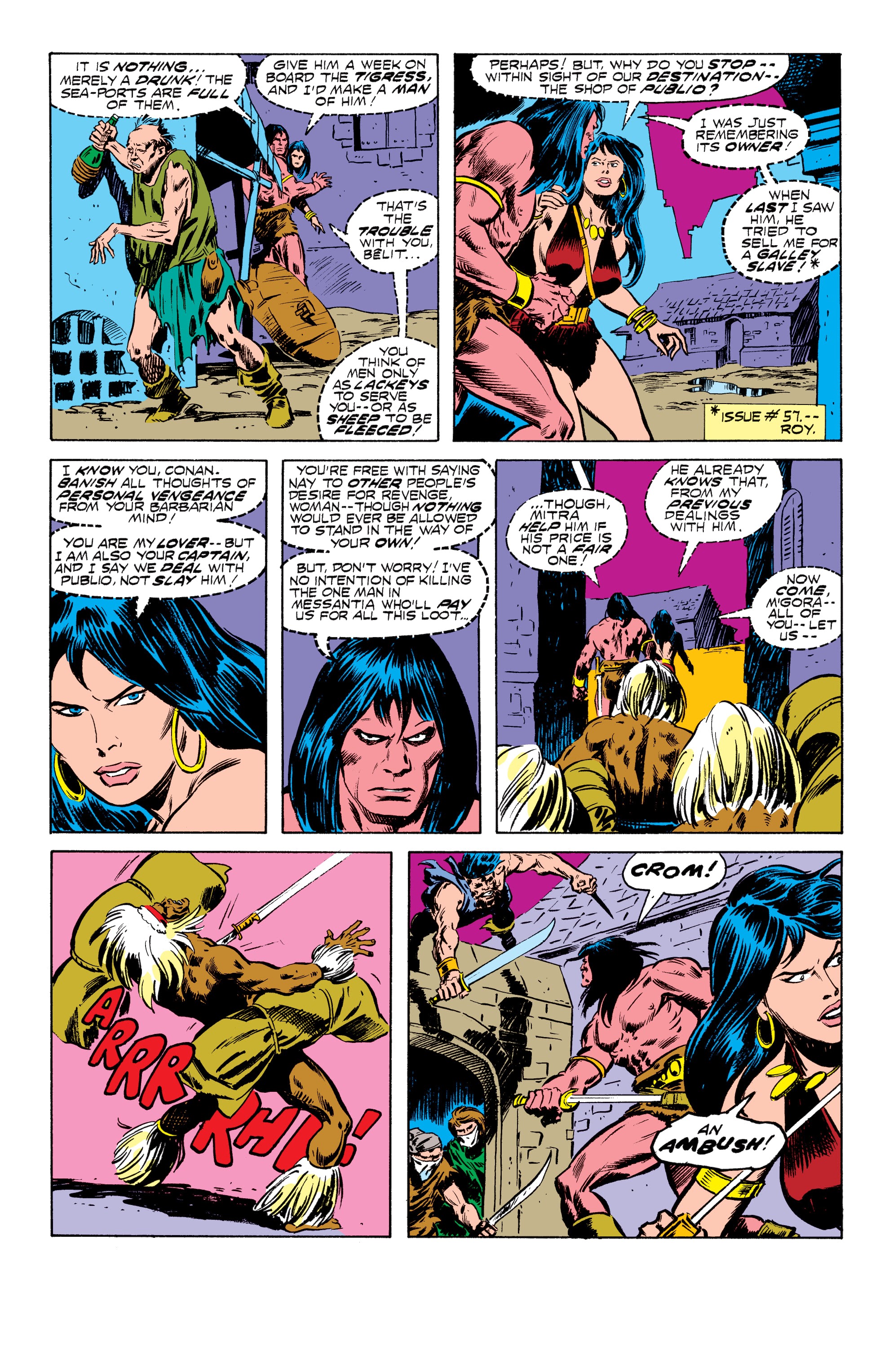 Read online Conan the Barbarian Epic Collection: The Original Marvel Years - Of Once and Future Kings comic -  Issue # TPB (Part 2) - 21