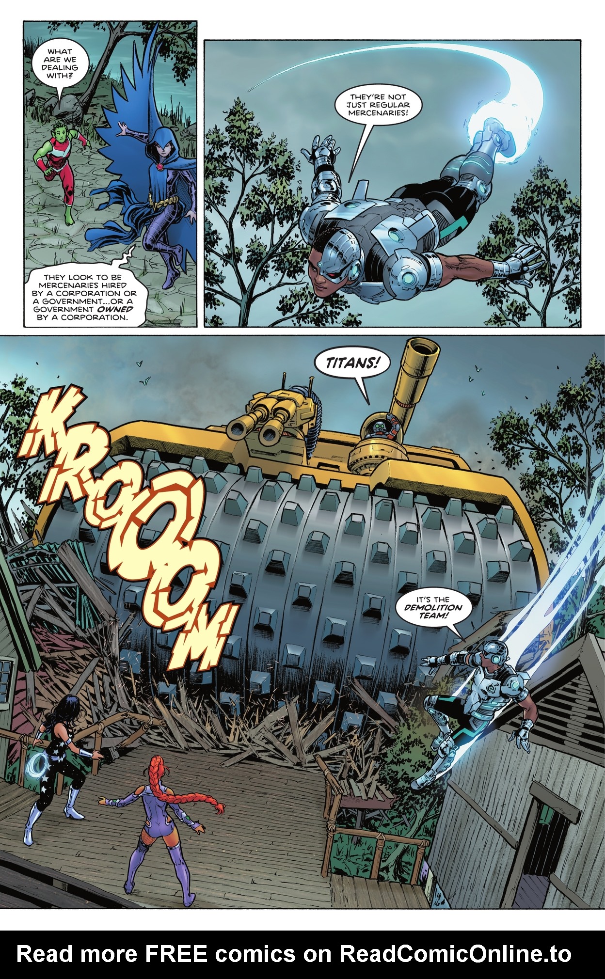 Read online Titans (2023) comic -  Issue #4 - 14