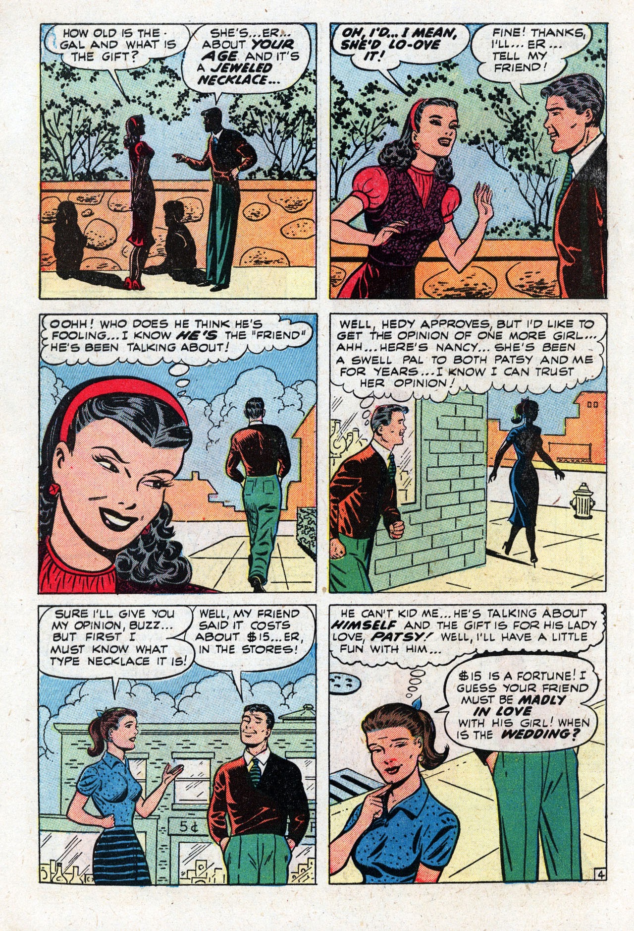 Read online Patsy and Hedy comic -  Issue #15 - 6
