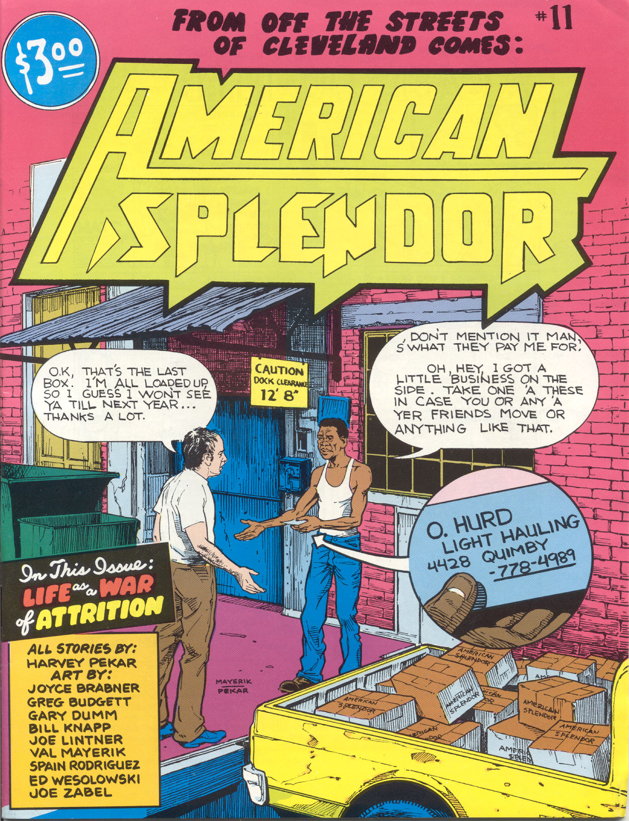 Read online American Splendor (1976) comic -  Issue #11 - 2