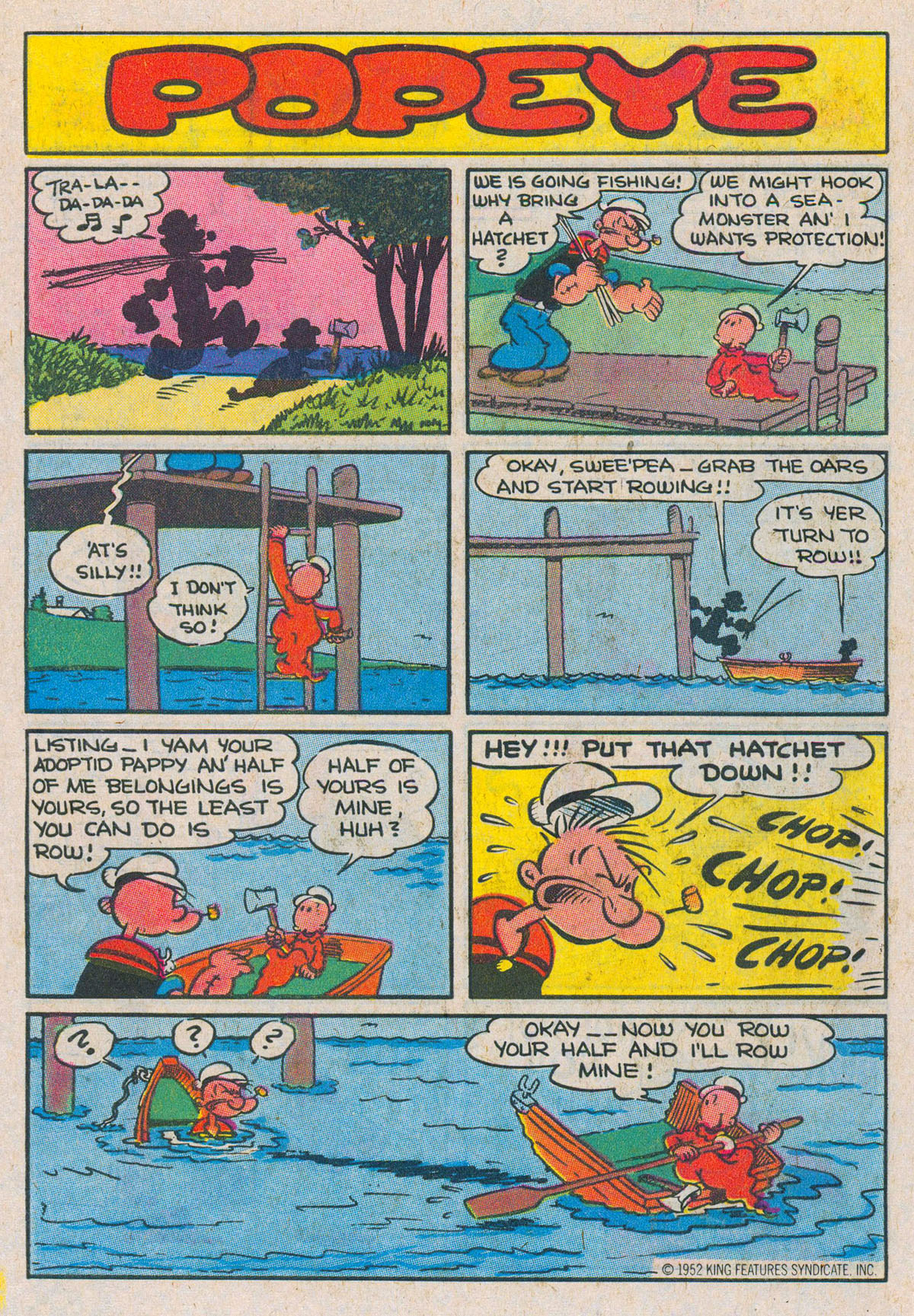 Read online Popeye (1948) comic -  Issue #169 - 34
