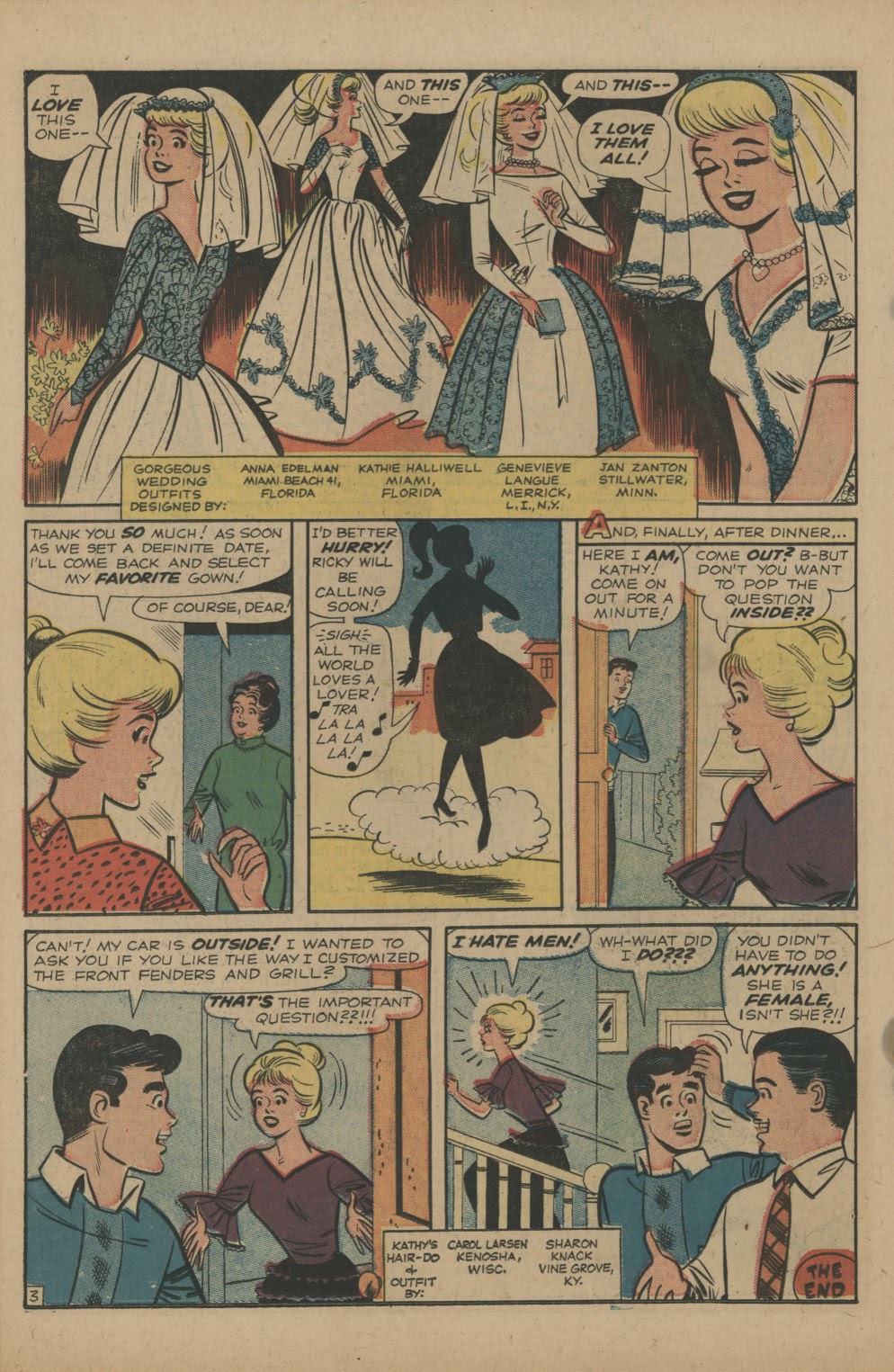 Read online Kathy (1959) comic -  Issue #18 - 22