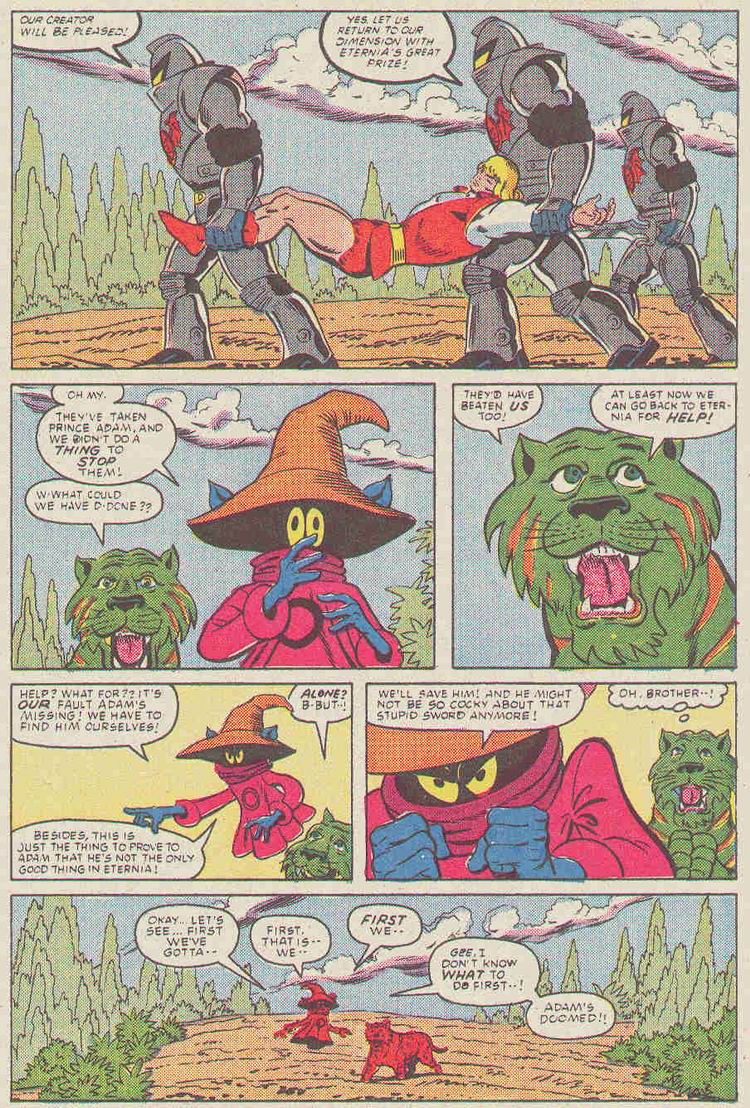 Read online Masters of the Universe (1986) comic -  Issue #3 - 9