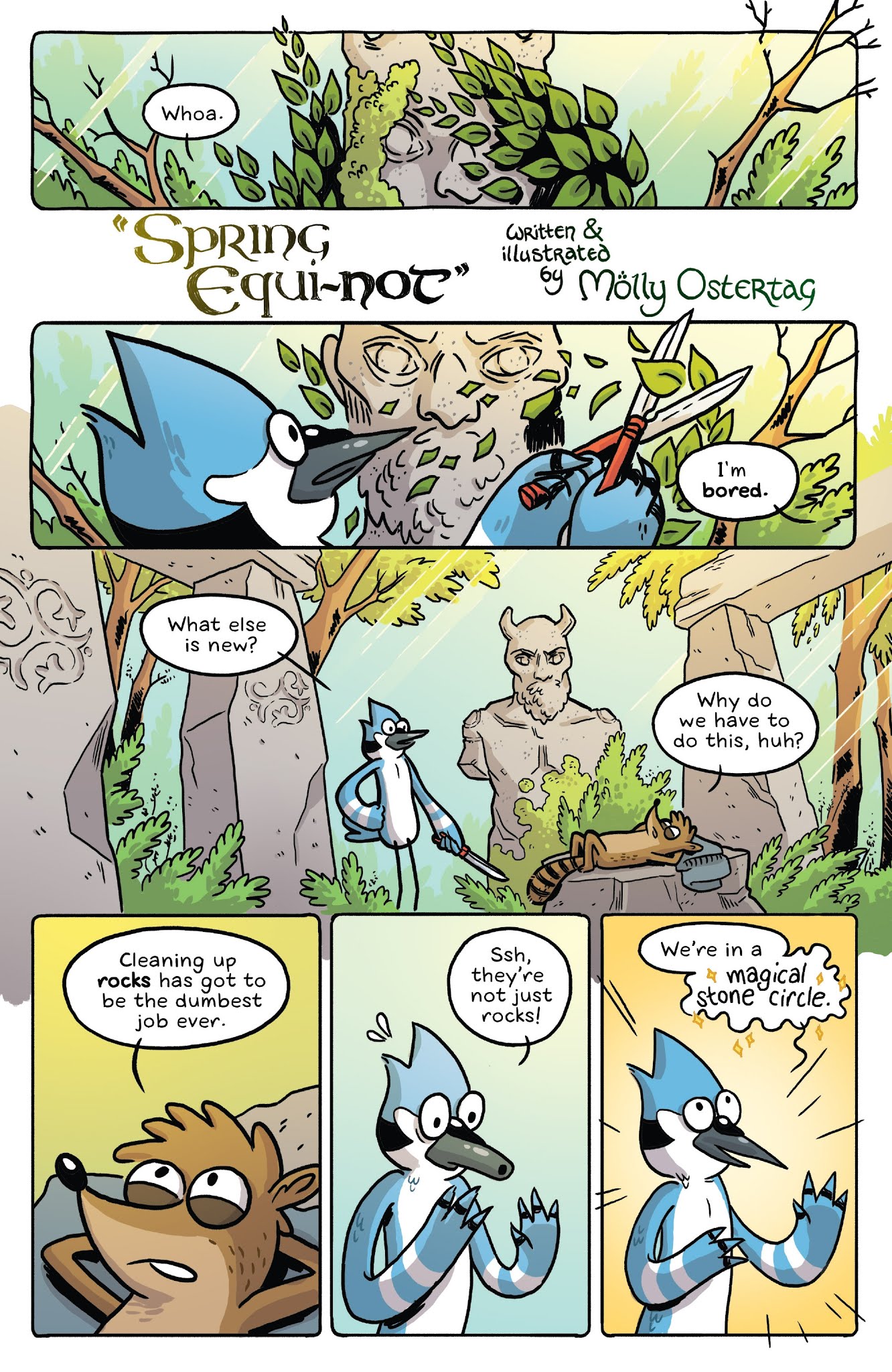 Read online Regular Show: Parks and Wreck comic -  Issue # TPB - 34