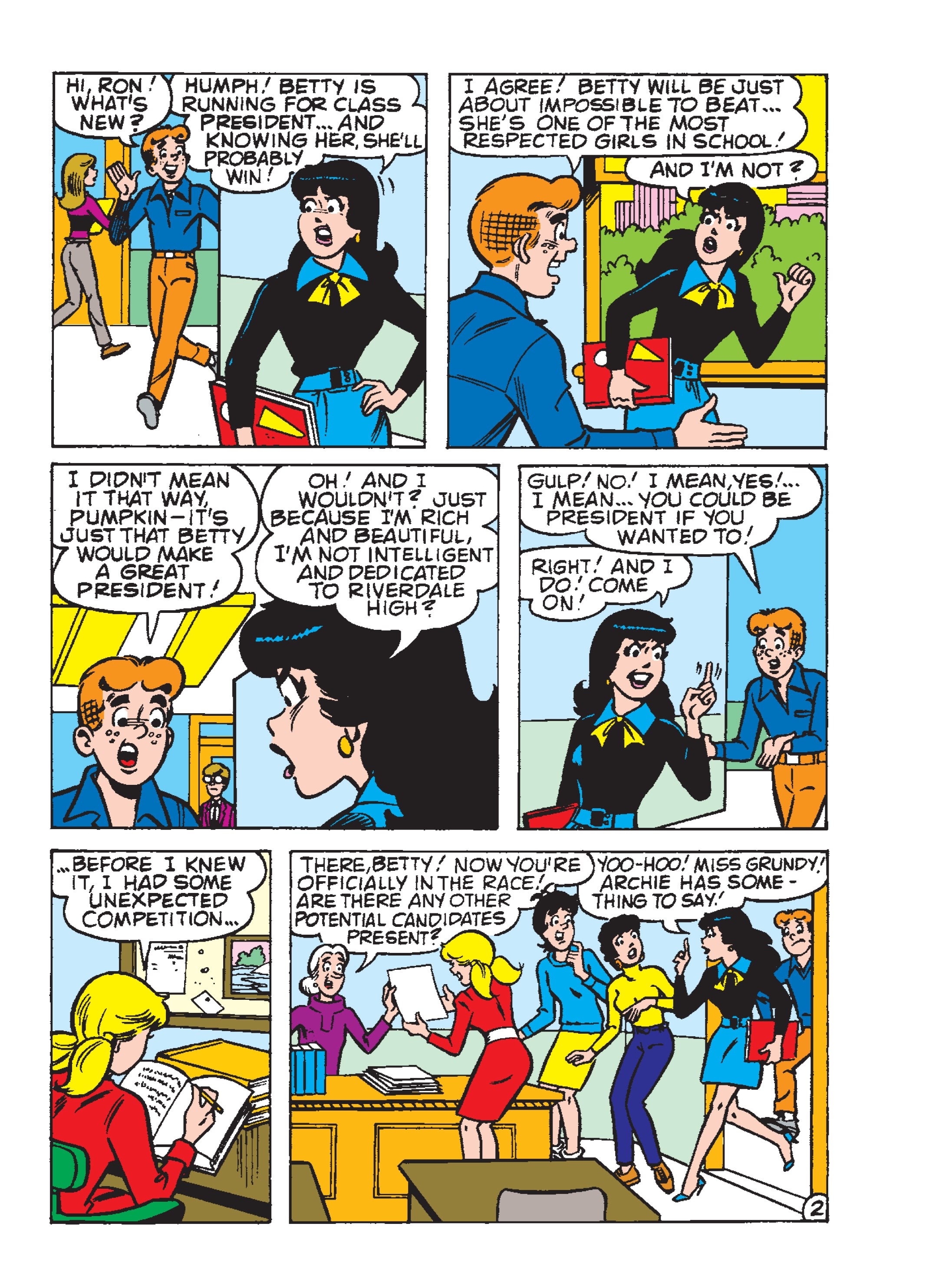 Read online Betty & Veronica Friends Double Digest comic -  Issue #256 - 207