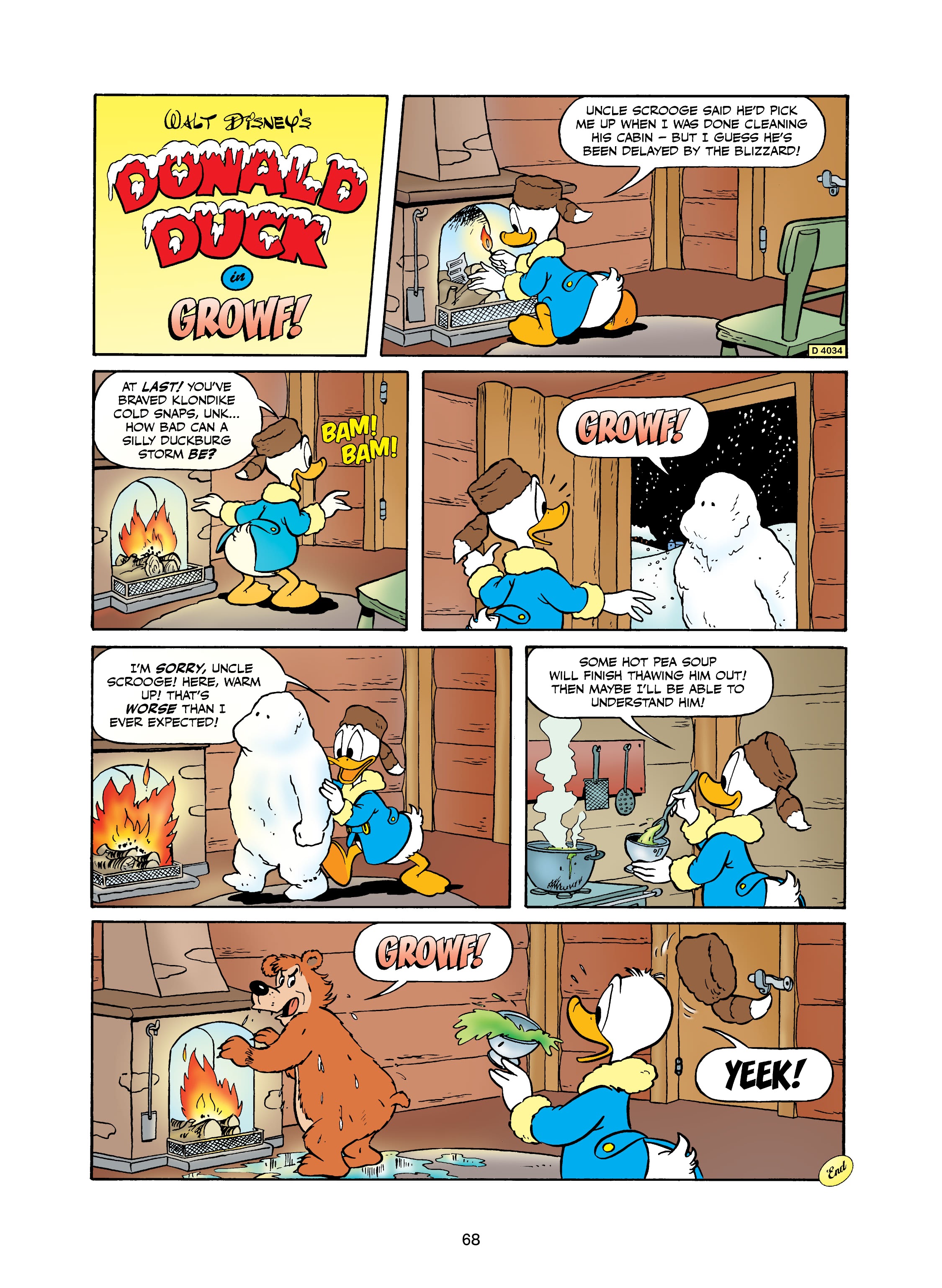 Read online Walt Disney's Uncle Scrooge & Donald Duck: Bear Mountain Tales comic -  Issue # TPB (Part 1) - 68