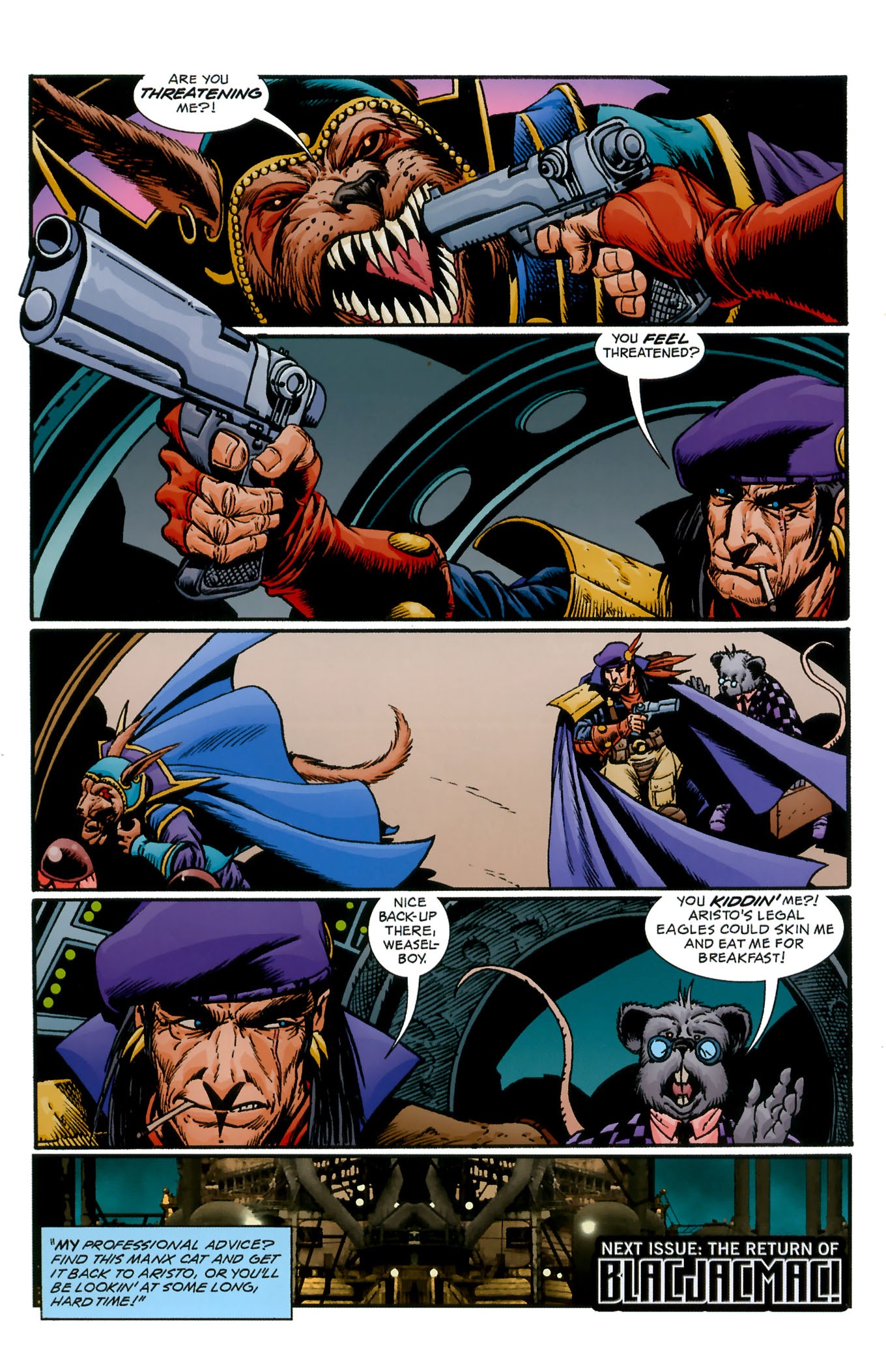 Read online GrimJack: The Manx Cat comic -  Issue #1 - 28
