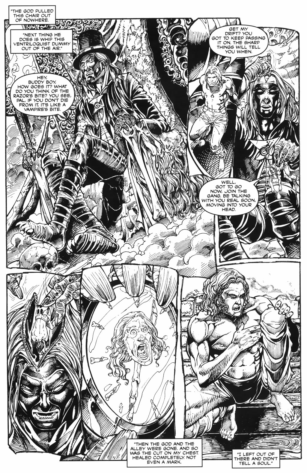 Read online Joe R. Lansdale's By Bizarre Hands comic -  Issue #6 - 14