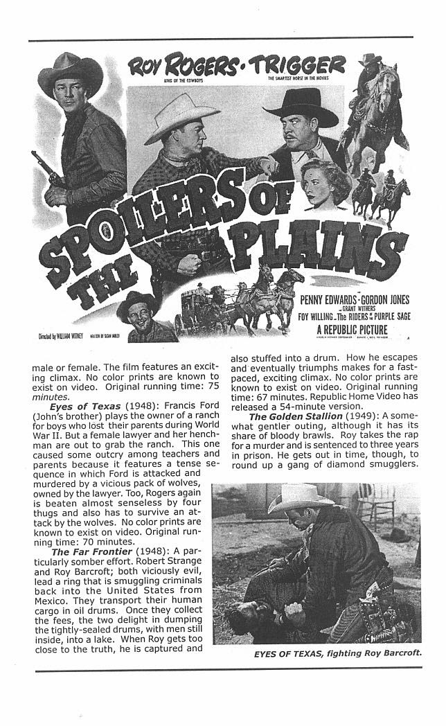 Read online Roy Rogers Western comic -  Issue #1 - 30