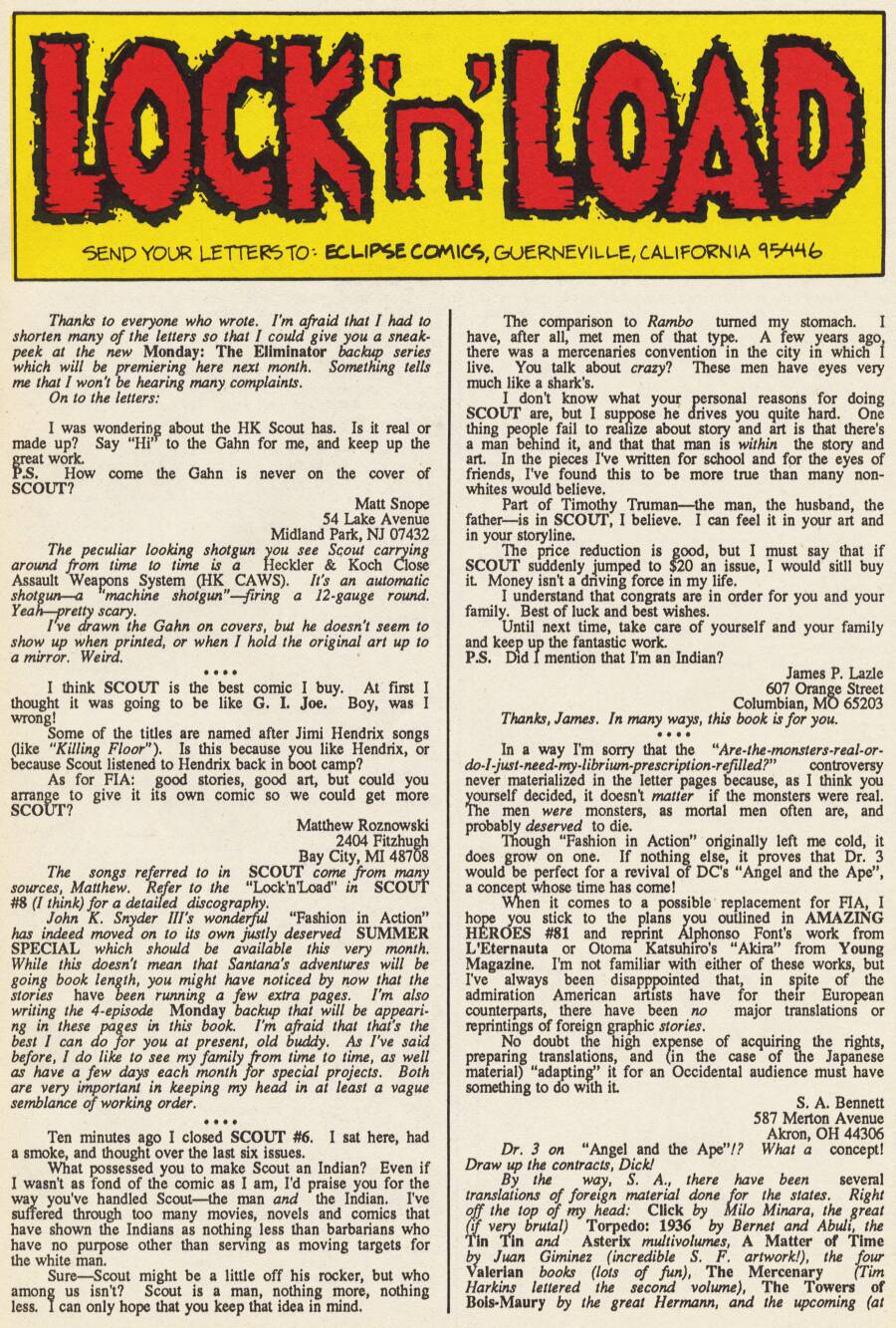 Read online Scout comic -  Issue #10 - 32