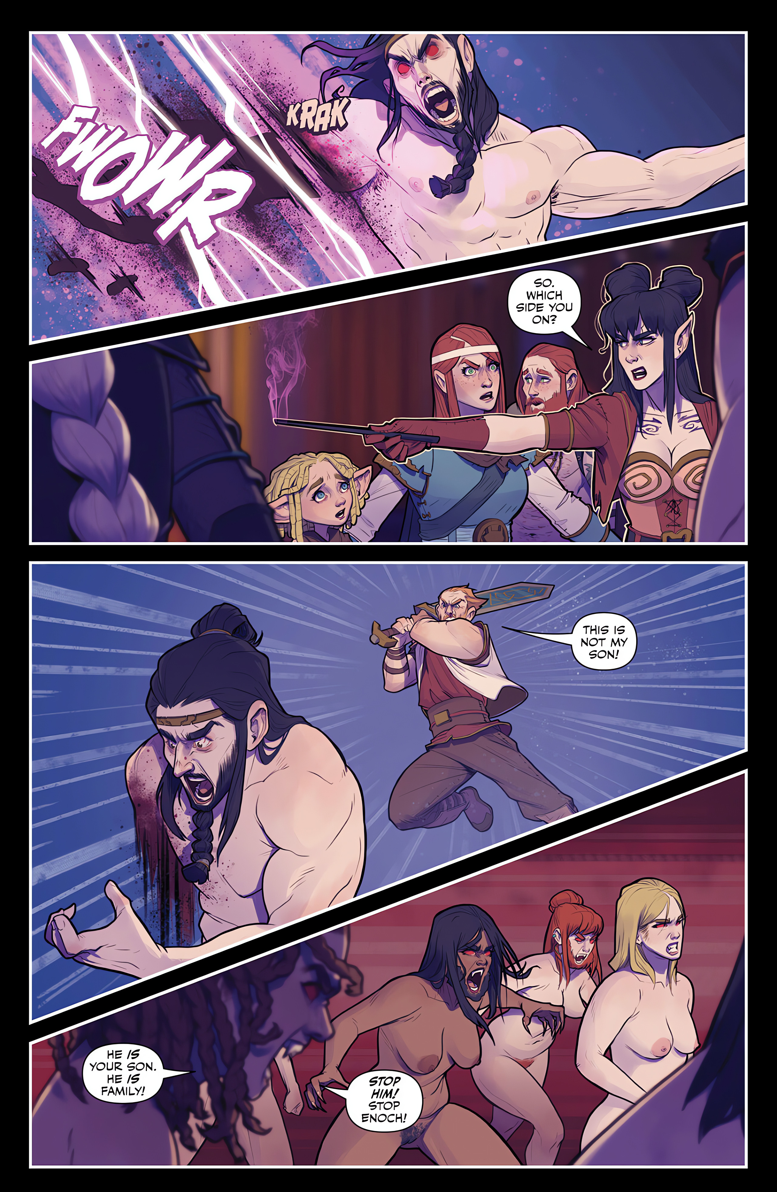 Read online Rat Queens: Sisters Warriors Queens comic -  Issue # TPB - 59