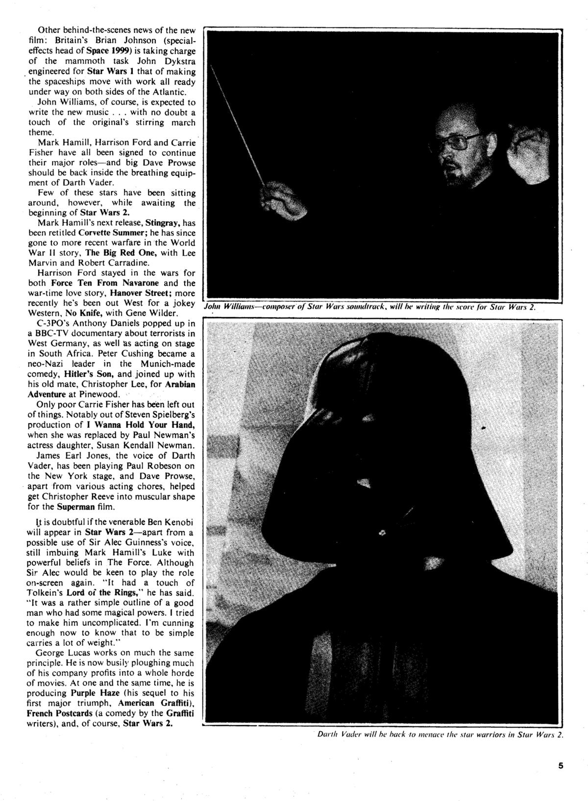 Read online Star Wars Weekly comic -  Issue #50 - 5