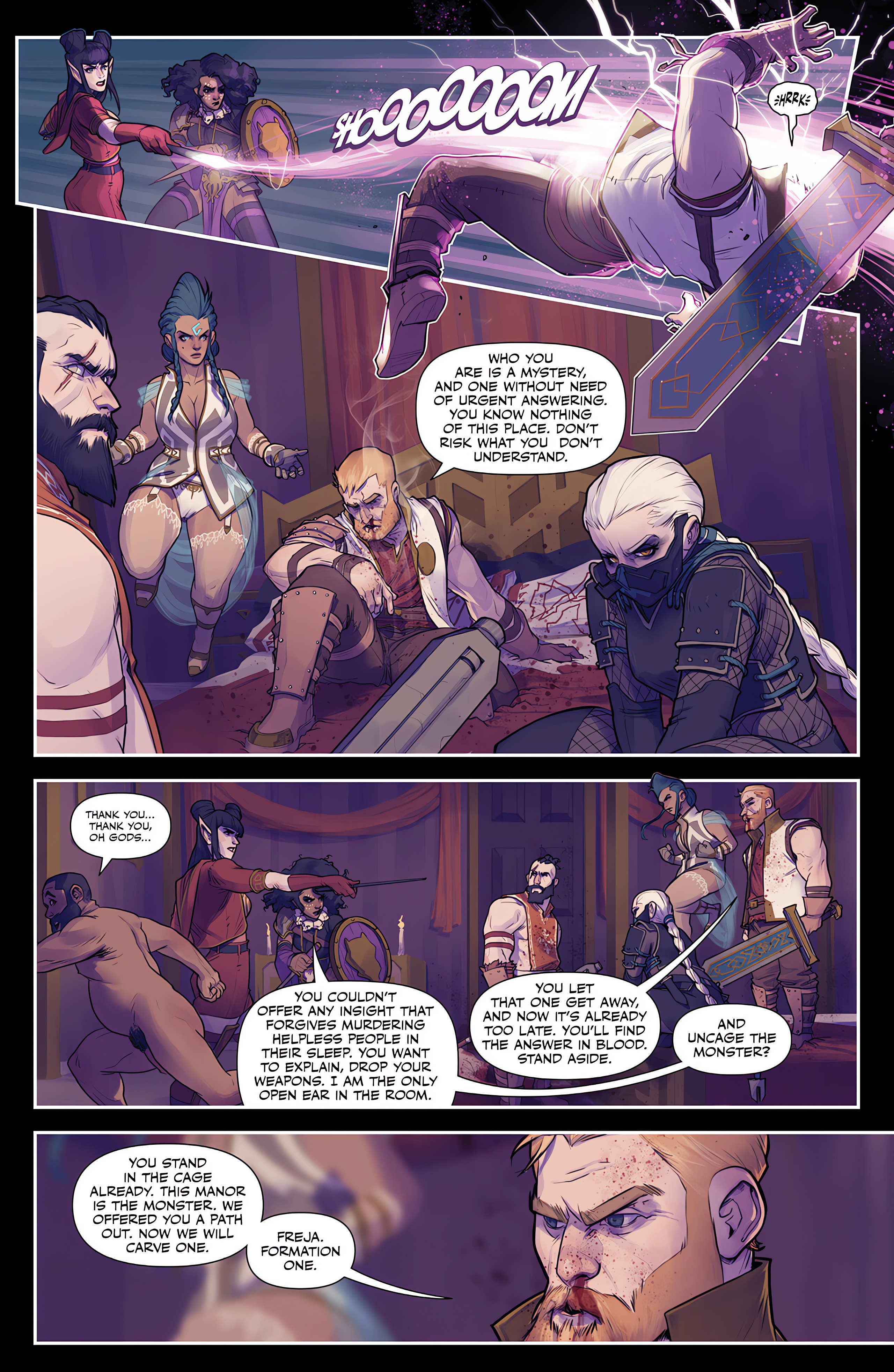 Read online Rat Queens: Sisters Warriors Queens comic -  Issue # TPB - 43