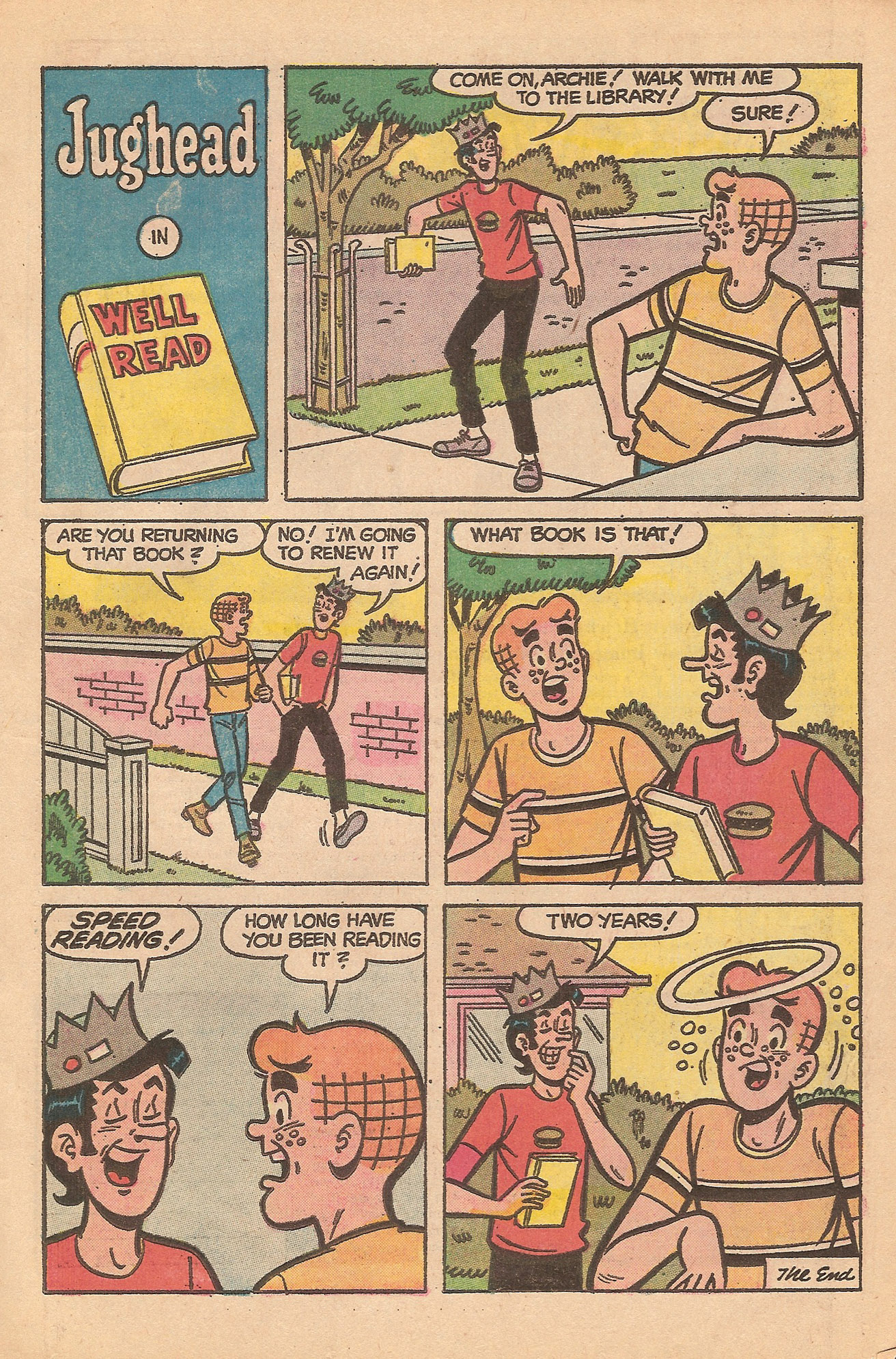 Read online Jughead's Jokes comic -  Issue #35 - 23