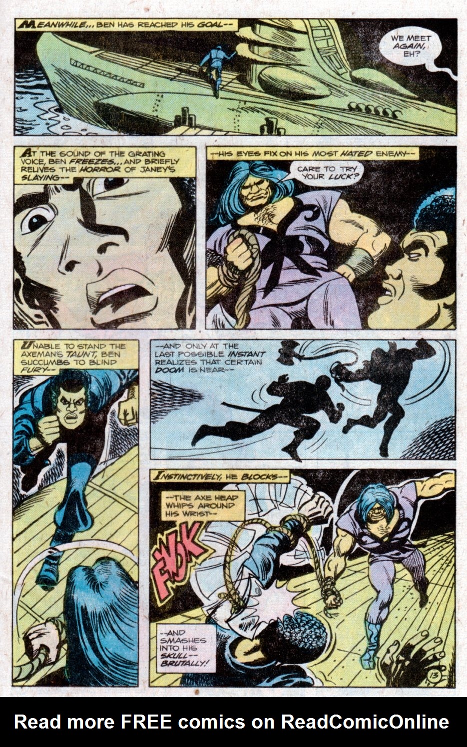 Read online Richard Dragon, Kung-Fu Fighter comic -  Issue #15 - 14