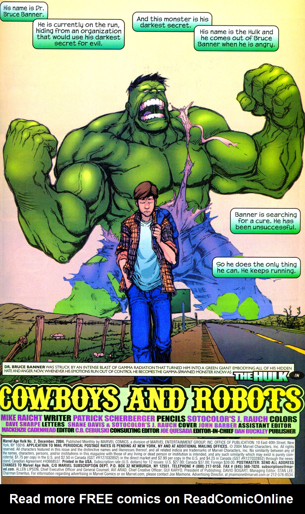 Read online Marvel Age Hulk comic -  Issue #2 - 2