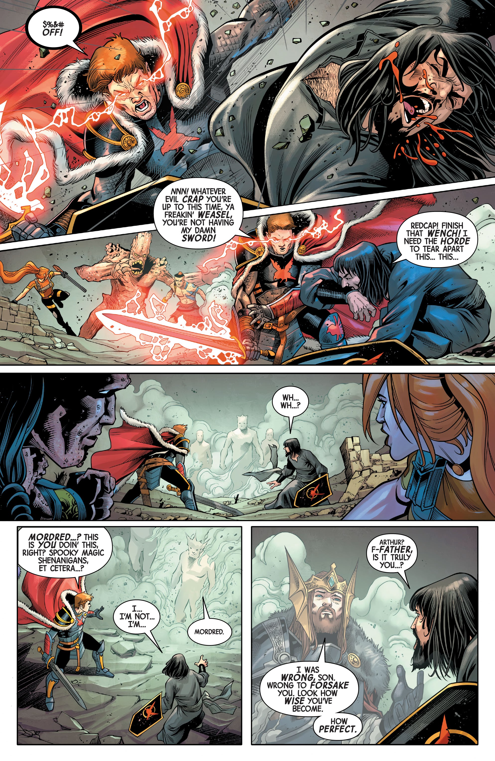 Read online Black Knight: Curse Of The Ebony Blade comic -  Issue #3 - 12