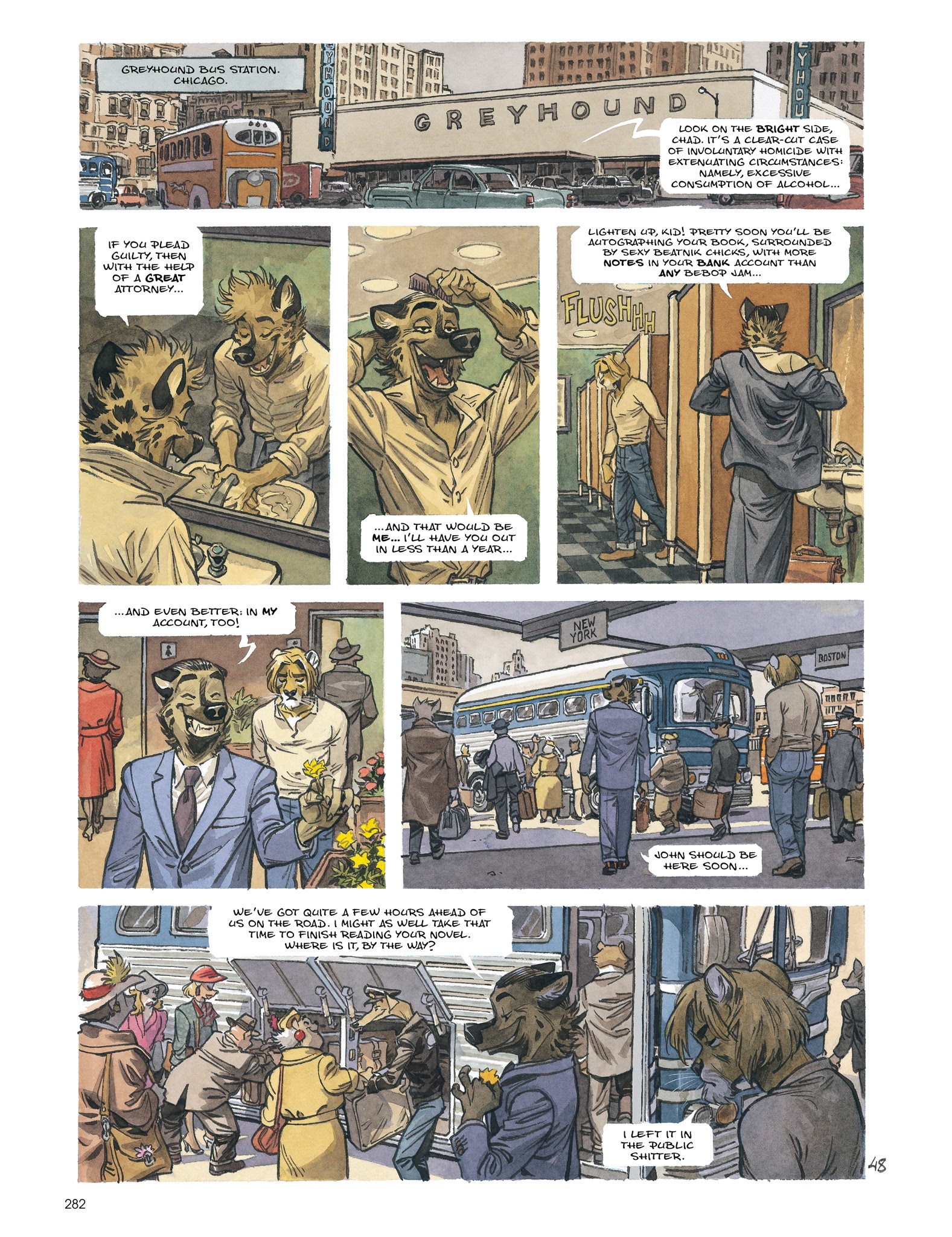 Read online Blacksad: The Collected Stories comic -  Issue # TPB (Part 3) - 84
