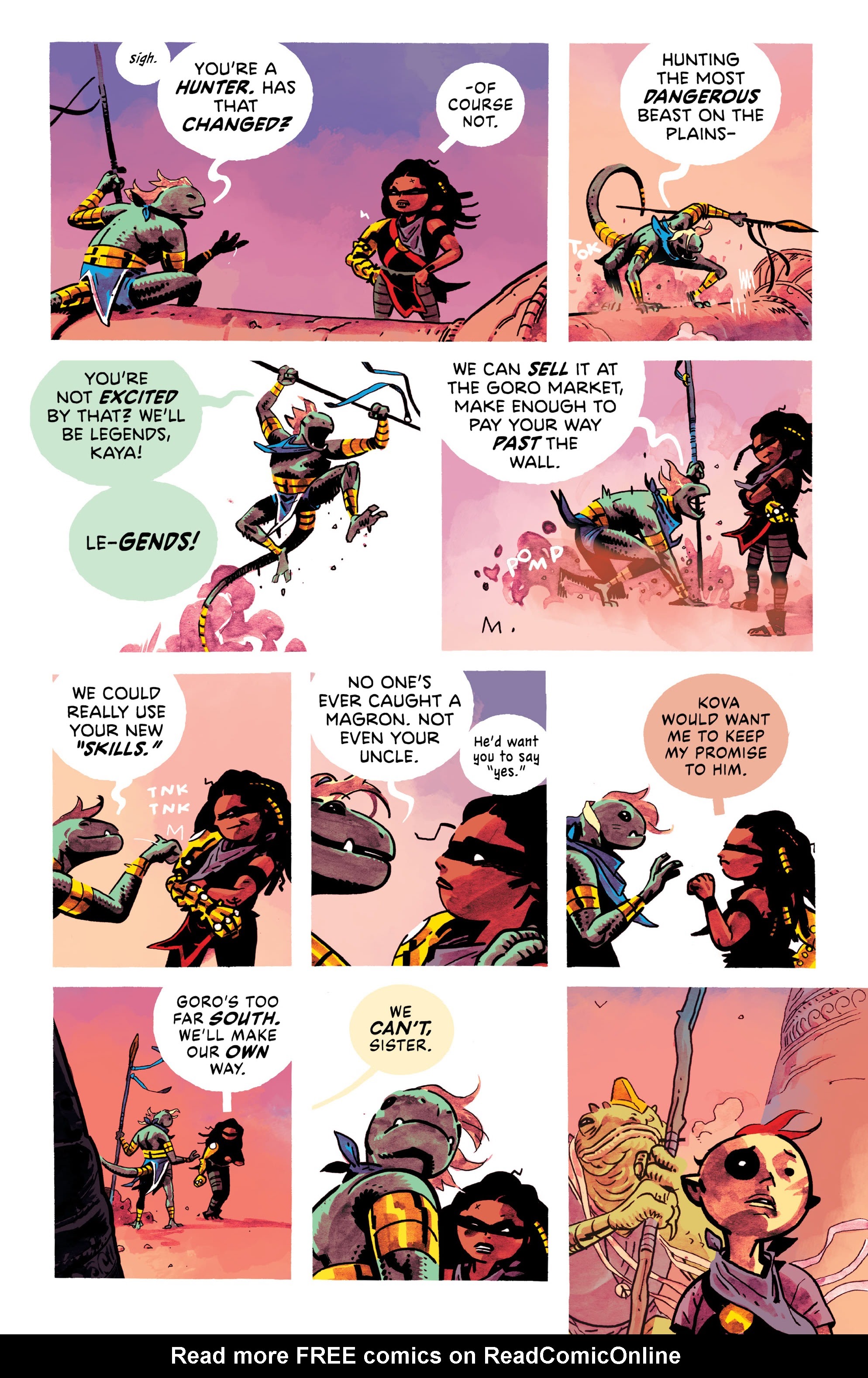 Read online Kaya comic -  Issue #1 - 24