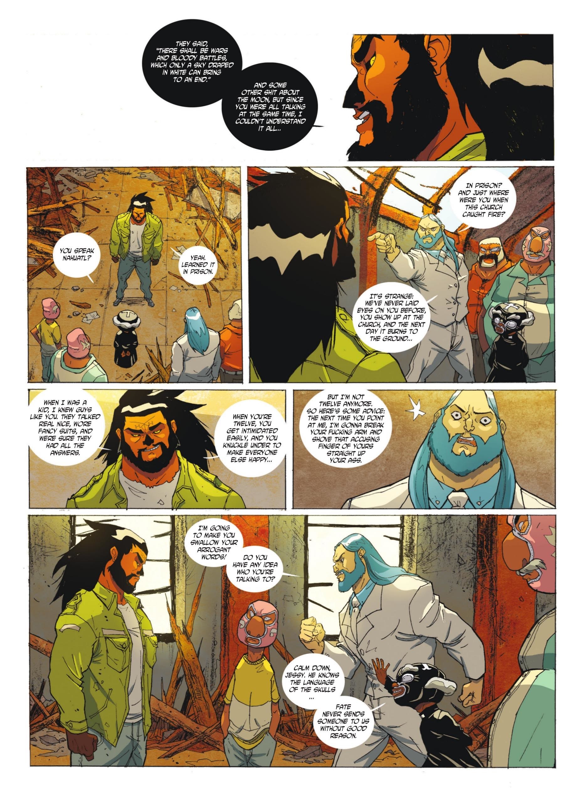 Read online Puta Madre comic -  Issue #6 - 19