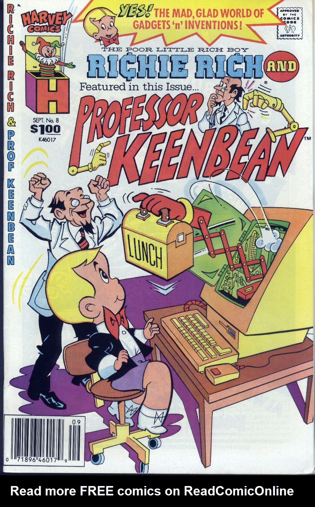 Read online Richie Rich And [...] comic -  Issue #8 - 1