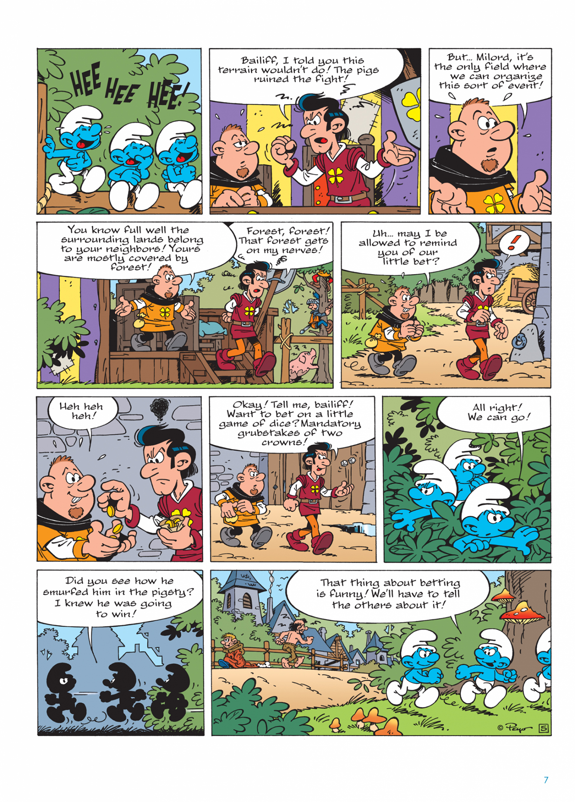 Read online The Smurfs comic -  Issue #25 - 8