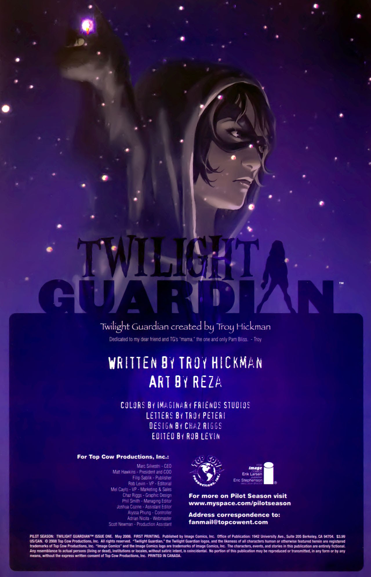 Read online Pilot Season 2008 comic -  Issue # Twilight Guardian - 2