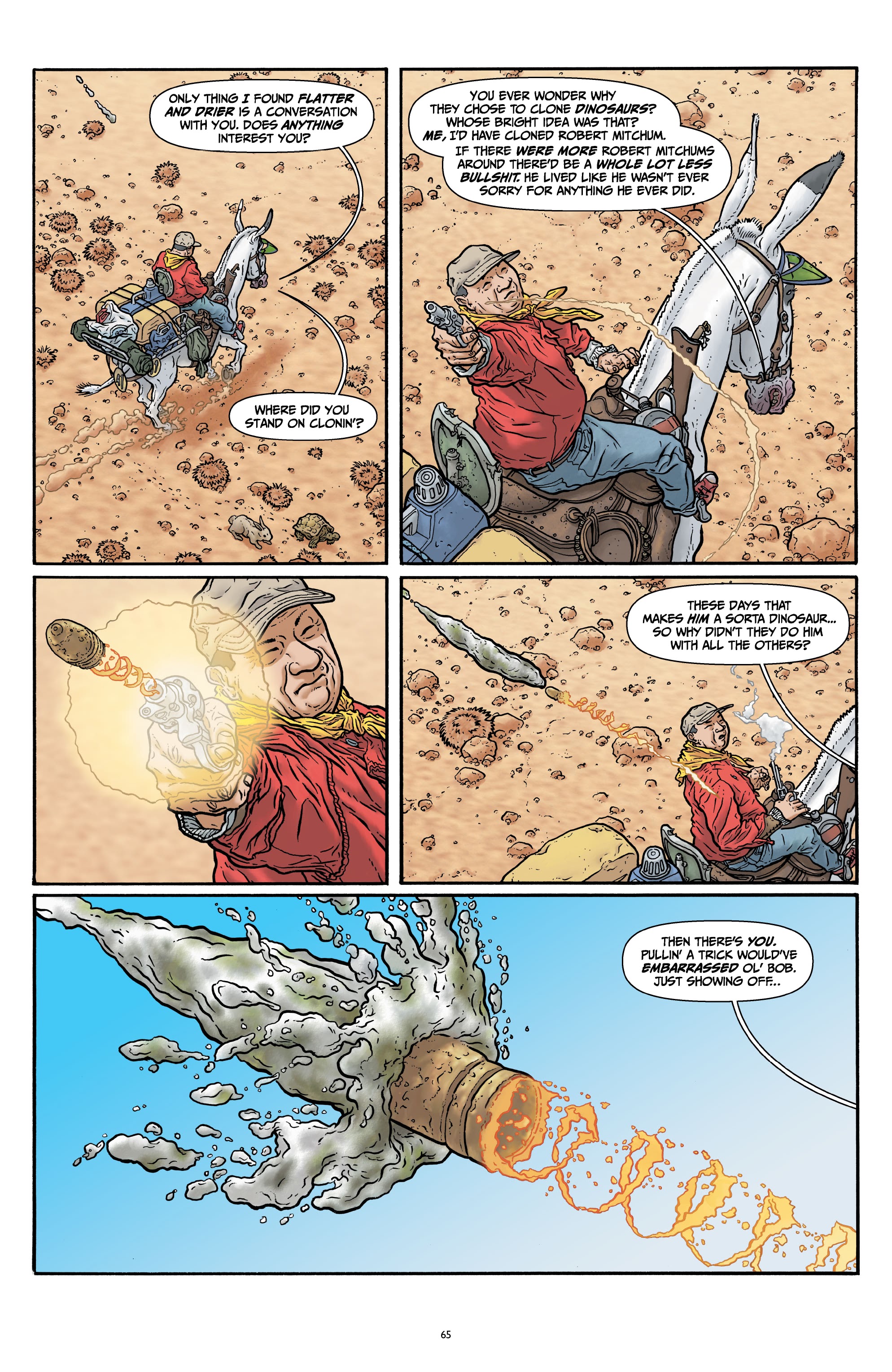 Read online Shaolin Cowboy comic -  Issue # _Start Trek (Part 1) - 49