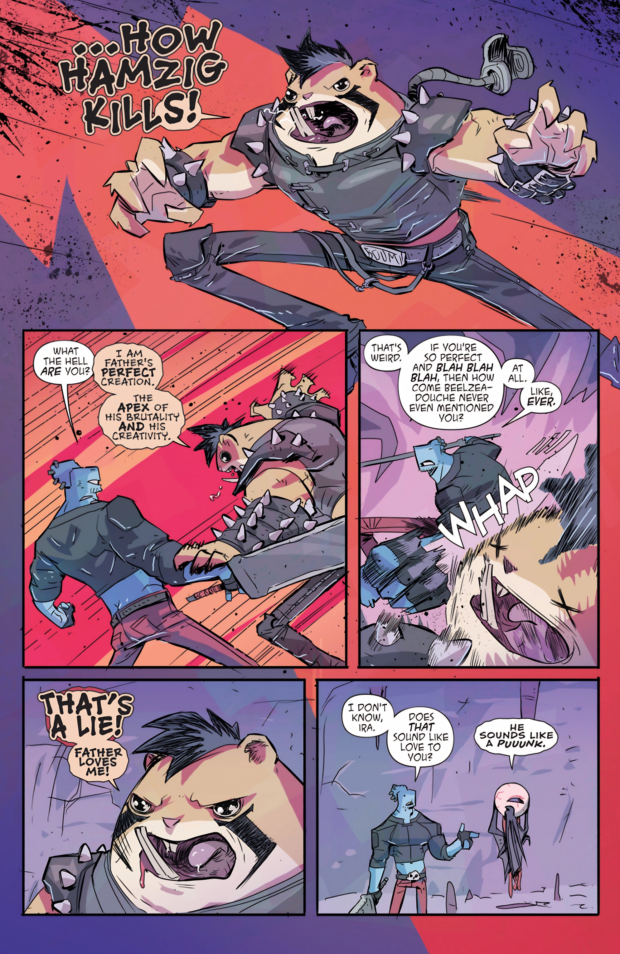 Read online Metalshark Bro: Assault On Hamzig Island comic -  Issue # TPB - 26