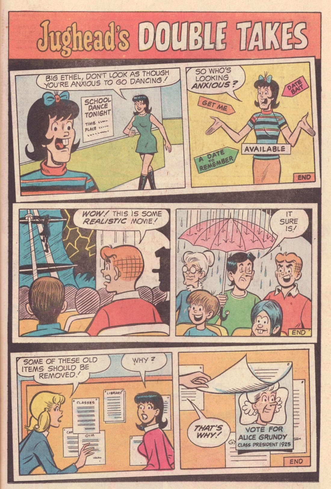 Read online Jughead's Jokes comic -  Issue #9 - 43