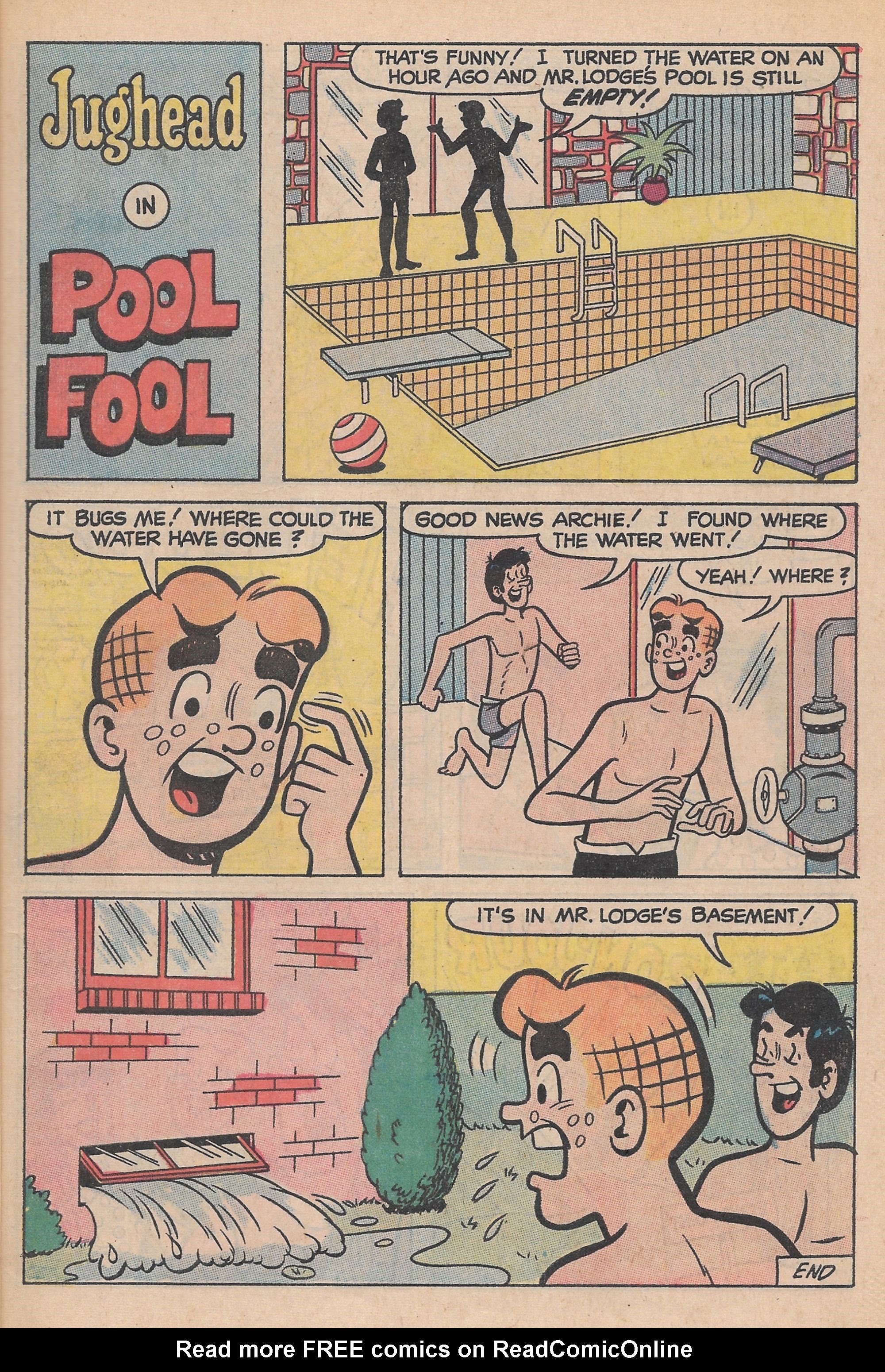 Read online Jughead's Jokes comic -  Issue #16 - 21