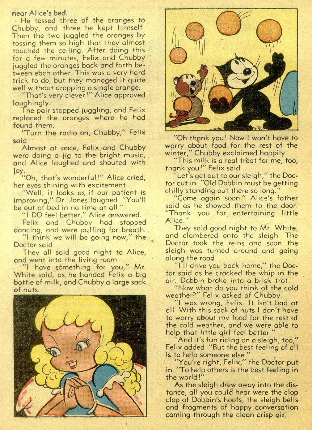 Read online Felix the Cat (1948) comic -  Issue #7 - 45