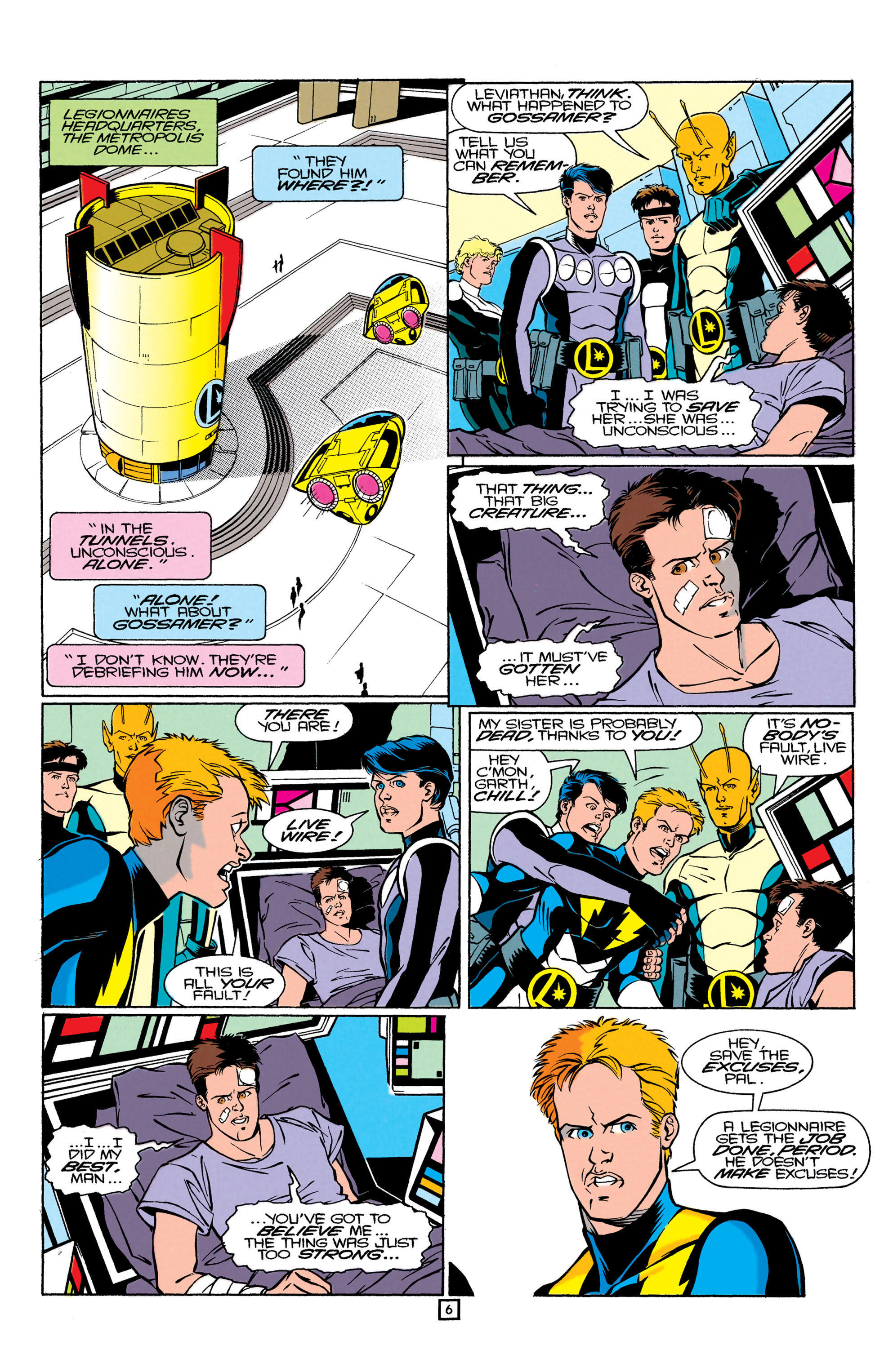 Read online Legionnaires comic -  Issue #3 - 7