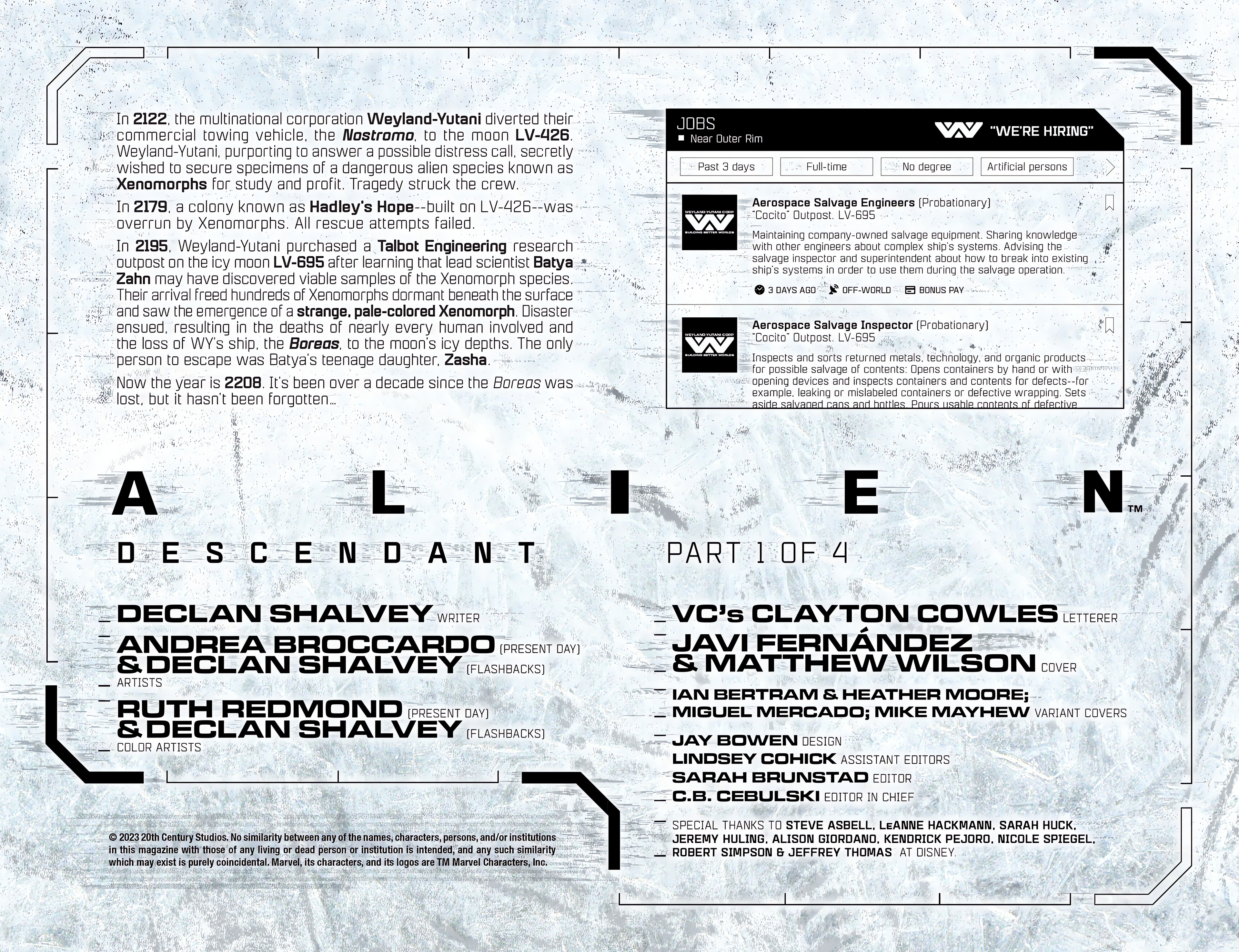 Read online Alien (2024) comic -  Issue #1 - 6