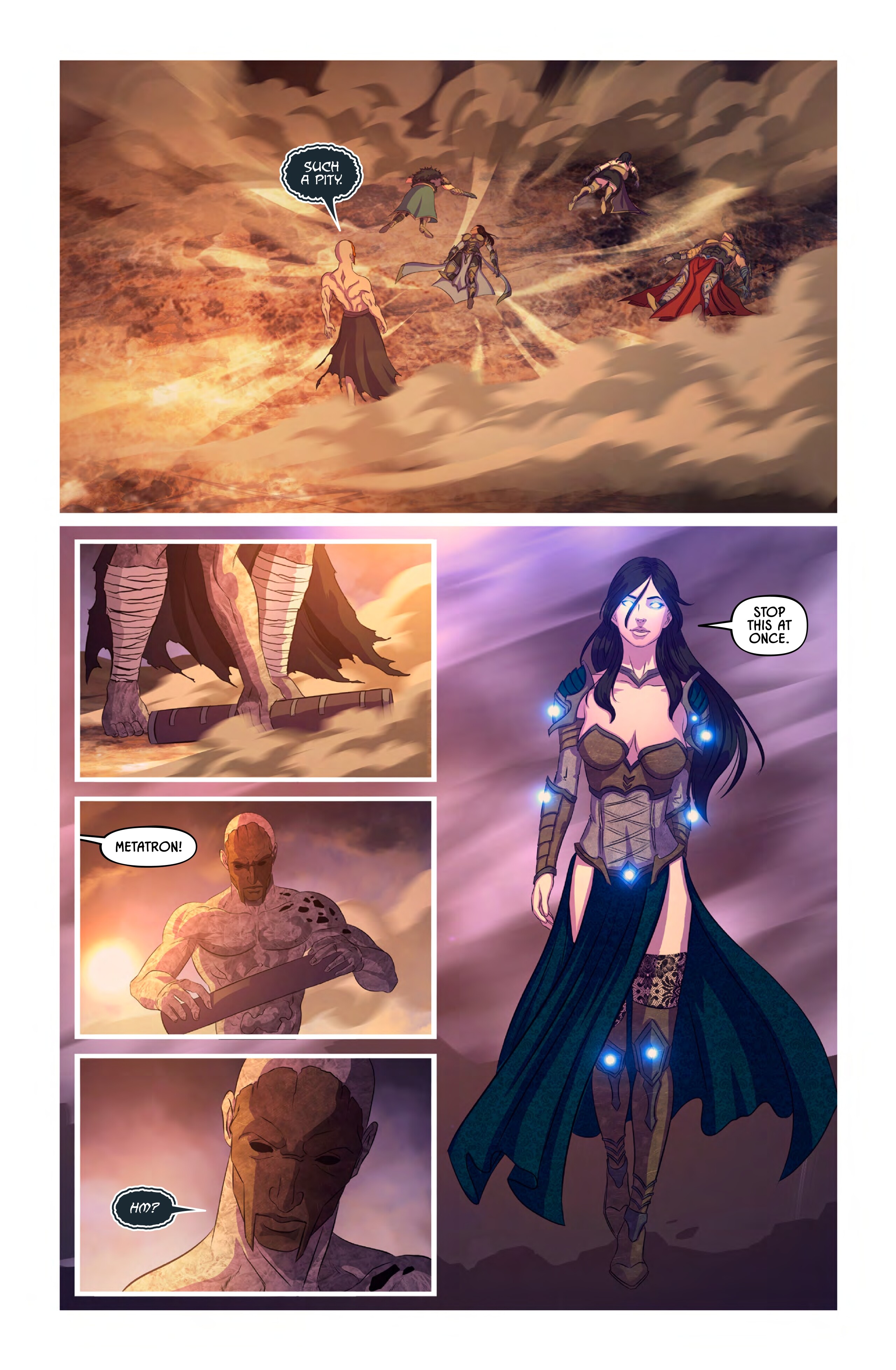 Read online Knights of the Golden Sun comic -  Issue #14 - 13